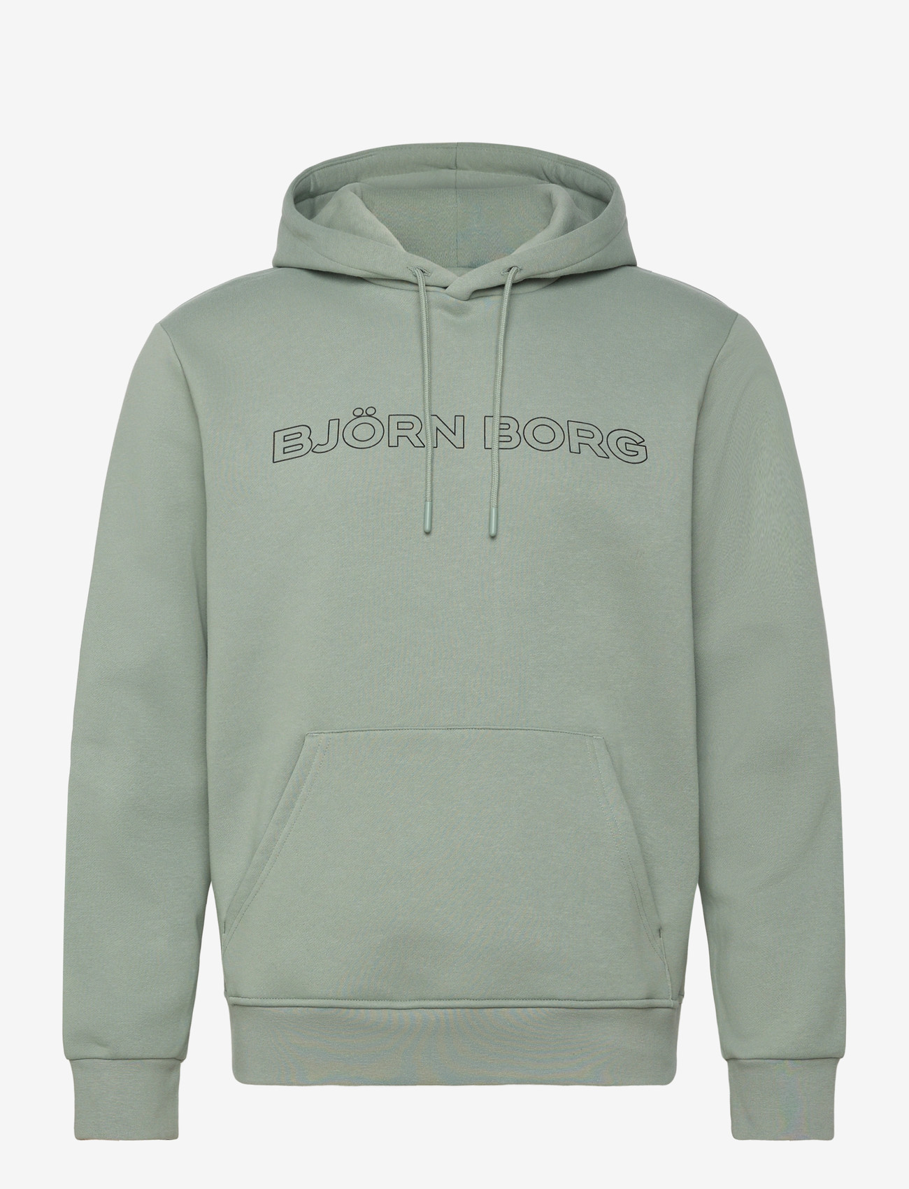 Björn Borg - BORG ESSENTIAL 3 HOODIE - overdele - slate gray - 0