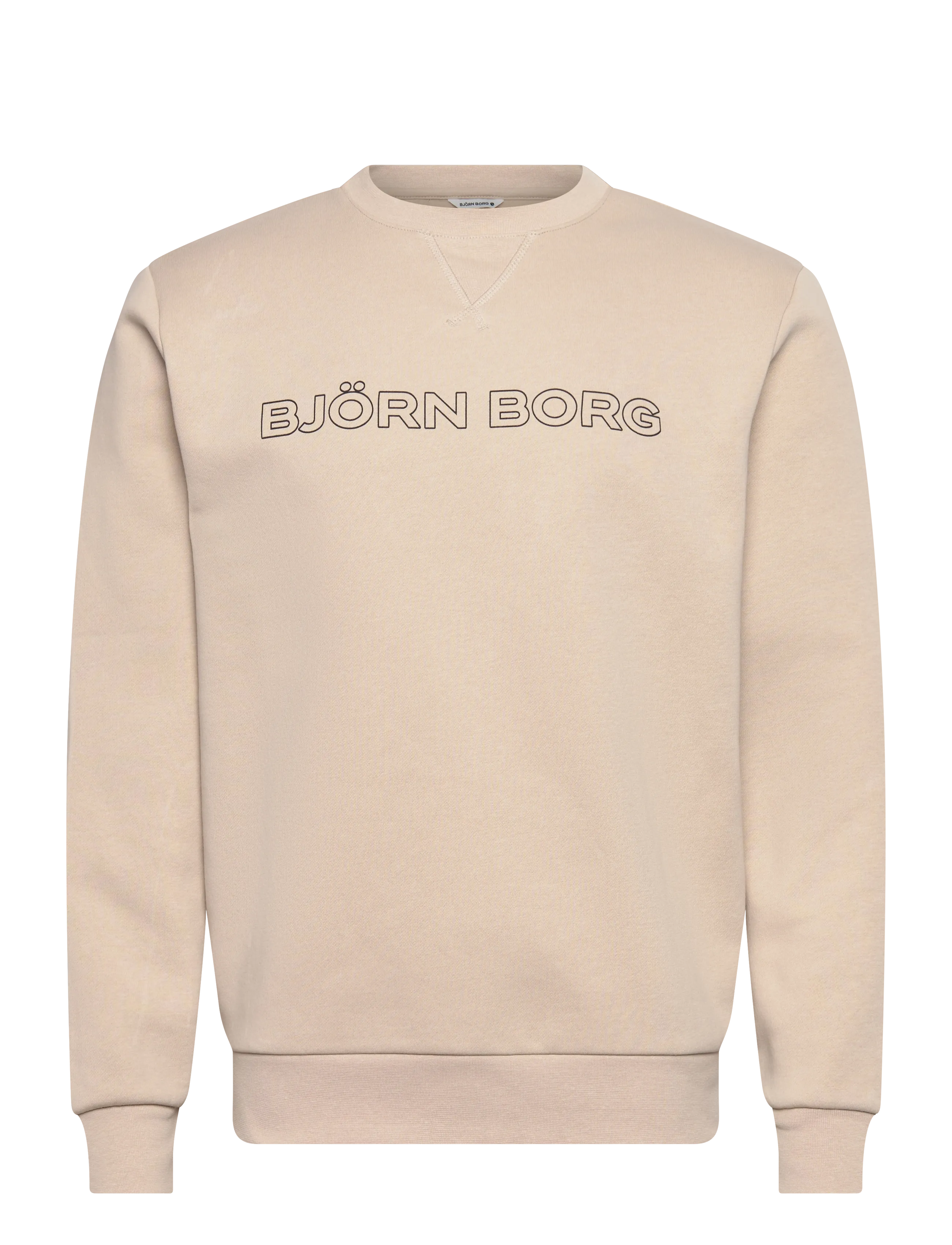 Björn Borg BORG ESSENTIAL 3 SWEATSHIRT - Dressipluusid - FEATHER GRAY / beige