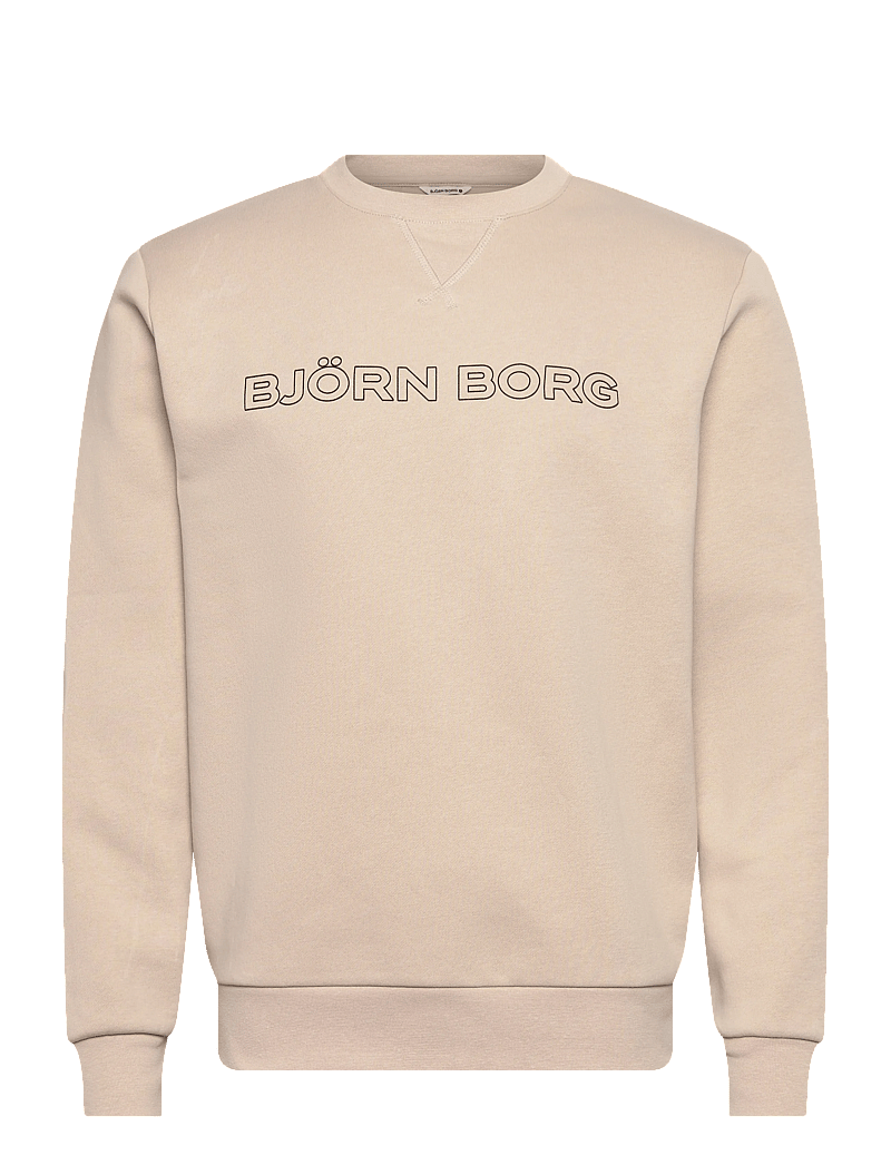 Björn Borg - BORG ESSENTIAL 3 SWEATSHIRT - oberteile - feather gray - 0