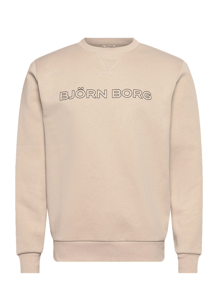 Björn Borg - BORG ESSENTIAL 3 SWEATSHIRT - oberteile - feather gray - 0