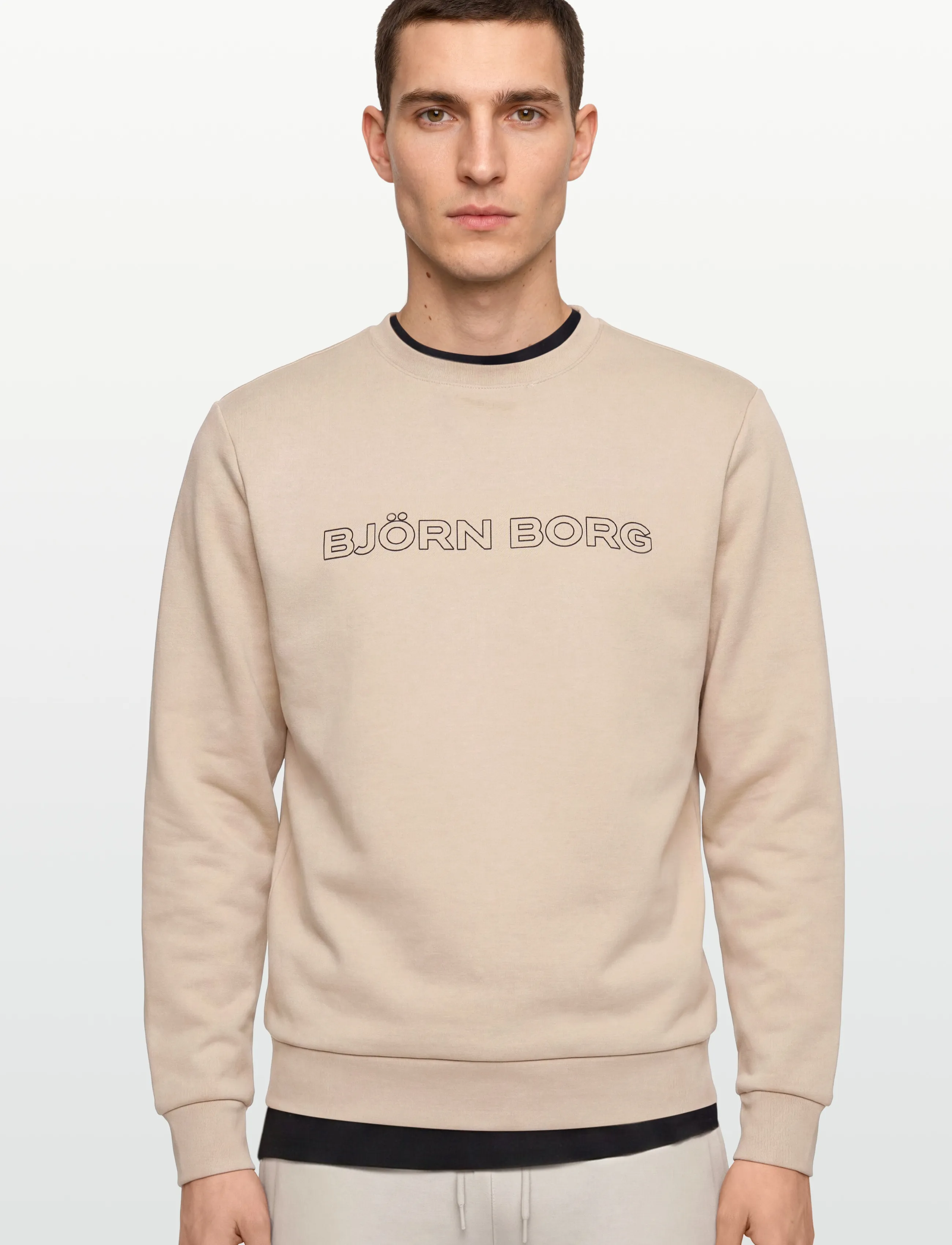 Björn Borg - BORG ESSENTIAL 3 SWEATSHIRT - sport - feather gray - 3