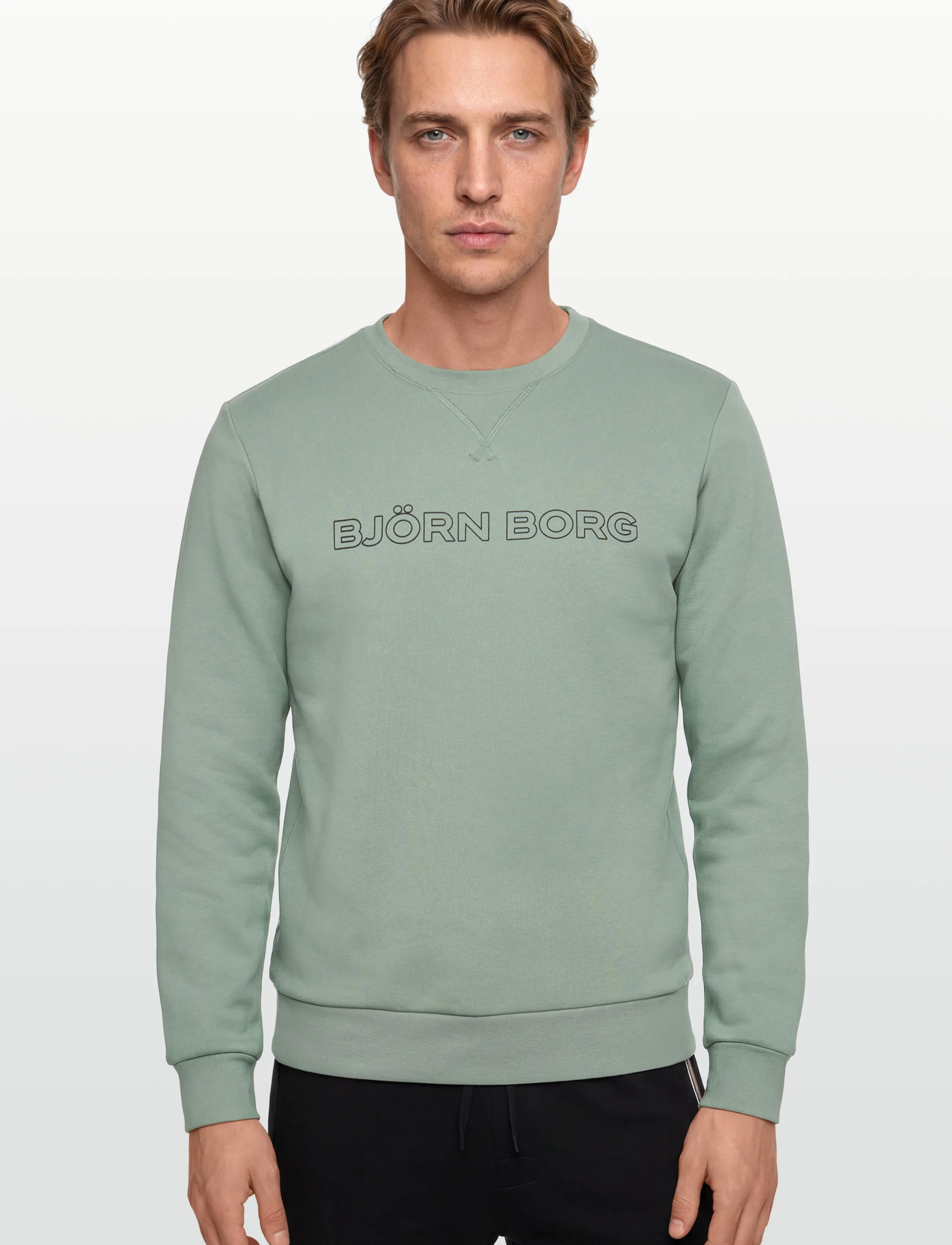 Björn Borg - BORG ESSENTIAL 3 SWEATSHIRT - sport - slate gray - 3