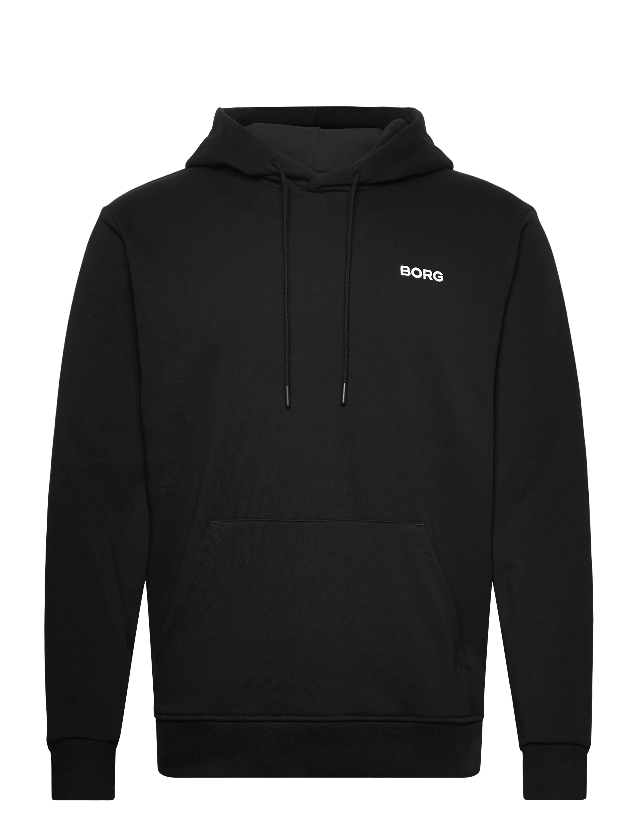 Björn Borg BORG ESSENTIAL 4 HOODIE - Kläder - BLACK BEAUTY / black