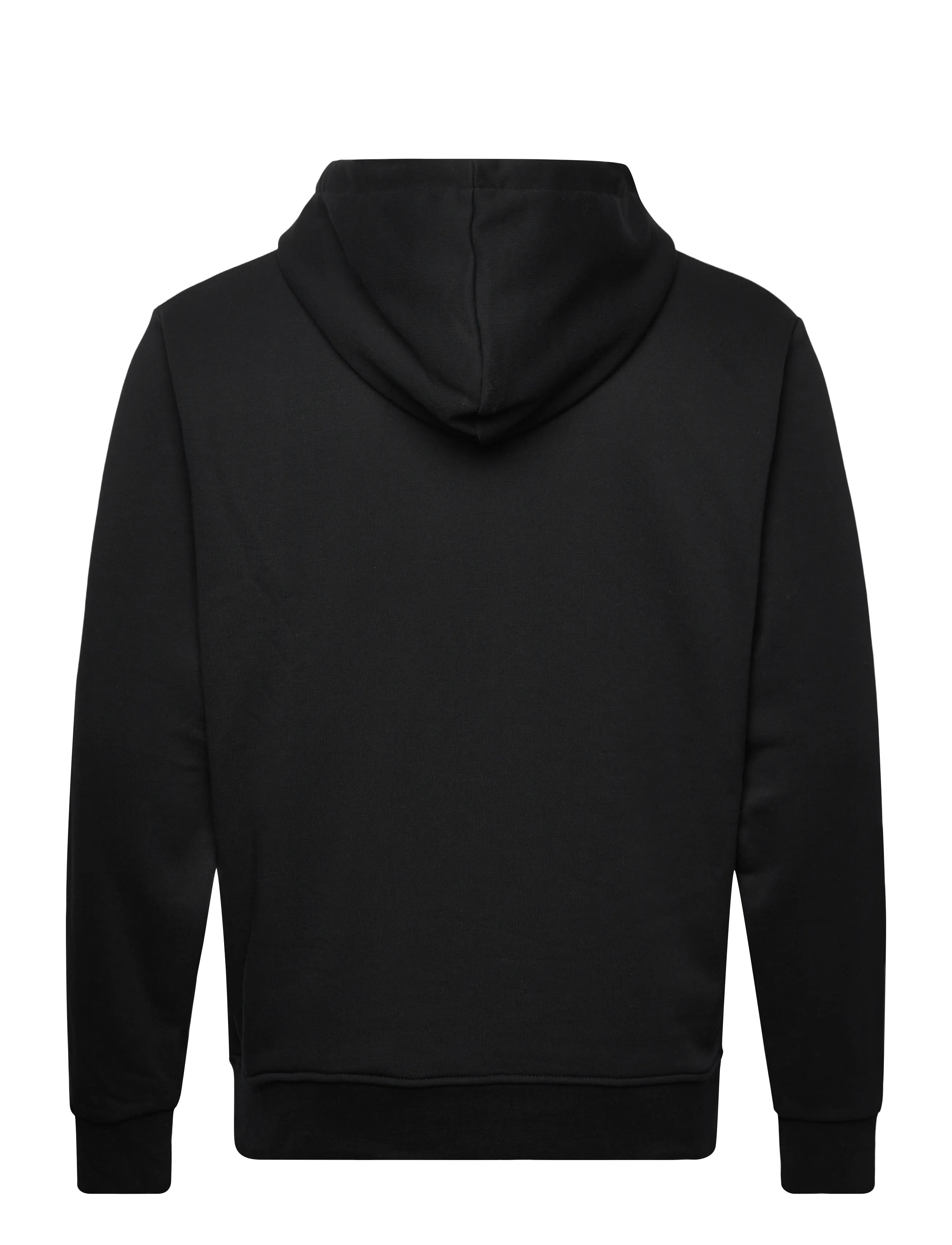 Björn Borg - BORG ESSENTIAL 4 HOODIE - huvtröjor - black beauty - 1