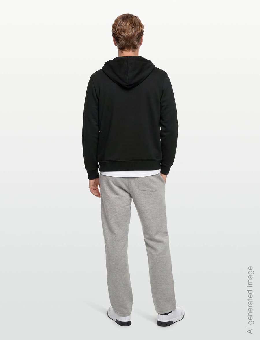Björn Borg - BORG ESSENTIAL 4 HOODIE - tops - black beauty - 4