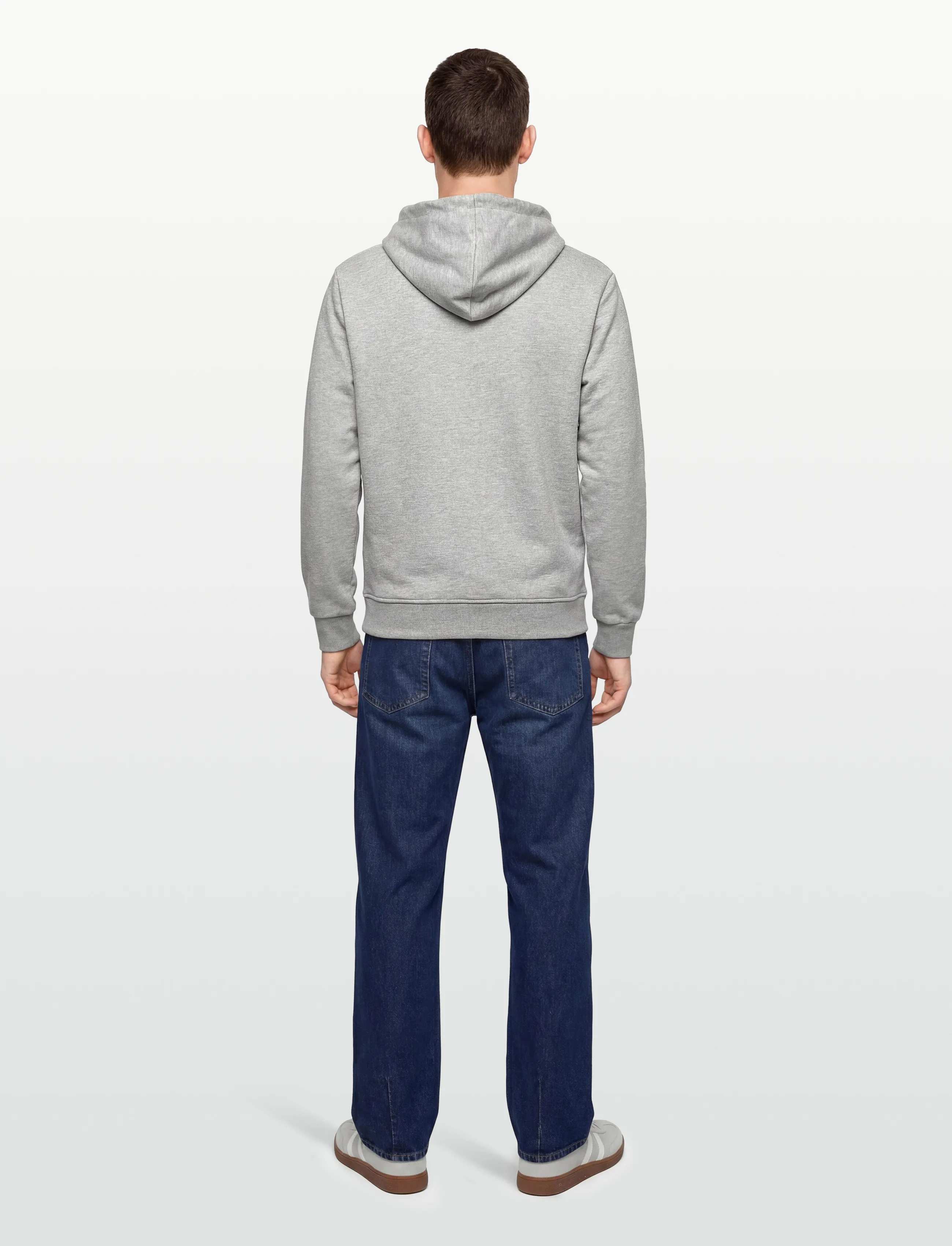 Björn Borg - BORG ESSENTIAL 4 HOODIE - overdele - light grey melange - 4