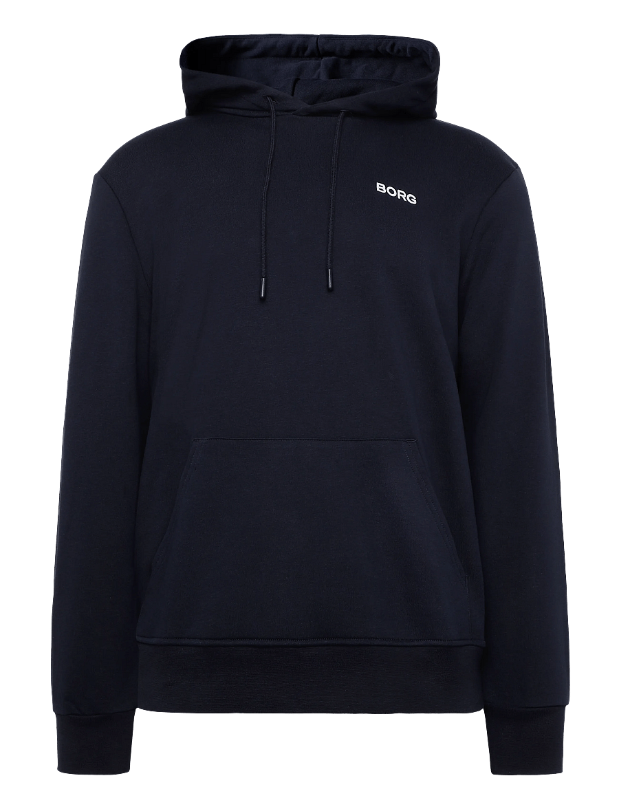 Björn Borg - BORG ESSENTIAL 4 HOODIE - tops - night sky - 0