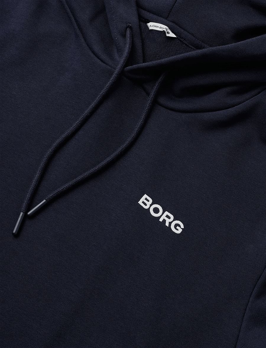 Björn Borg - BORG ESSENTIAL 4 HOODIE - tops - night sky - 2