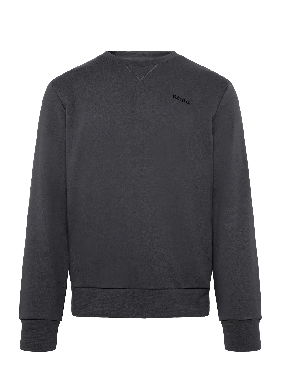 Björn Borg - BORG ESSENTIAL 4 SWEATSHIRT - tops - asphalt - 0