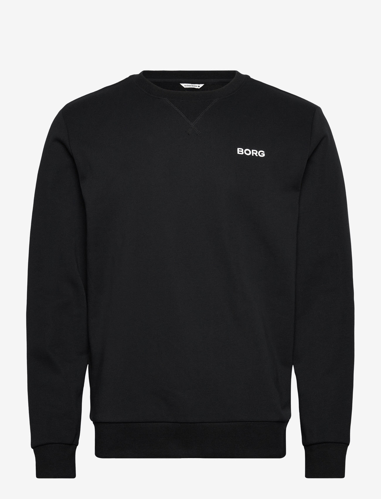 Björn Borg - BORG ESSENTIAL 4 SWEATSHIRT - tops - black beauty - 0