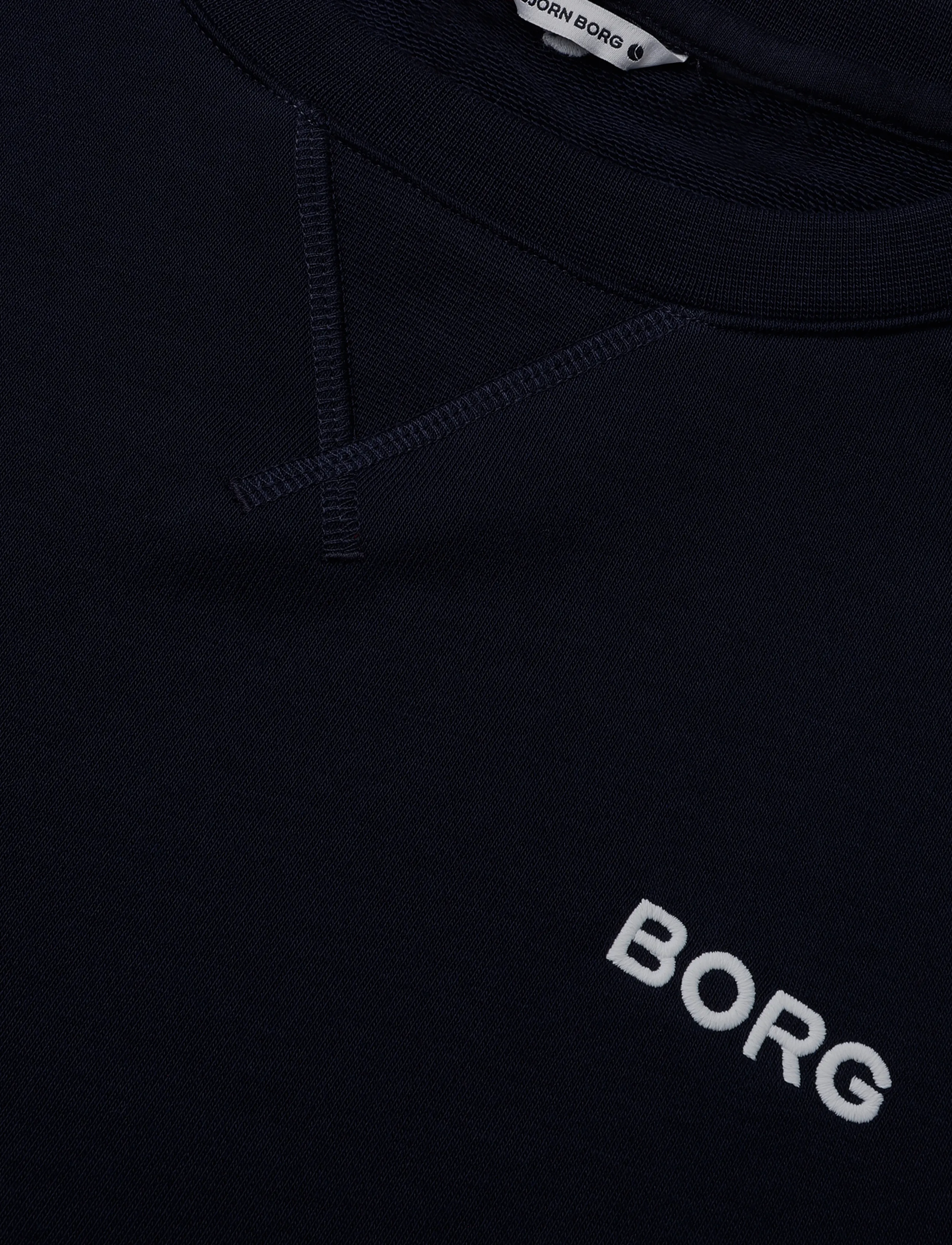 Björn Borg - BORG ESSENTIAL 4 SWEATSHIRT - Överdelar - night sky - 2
