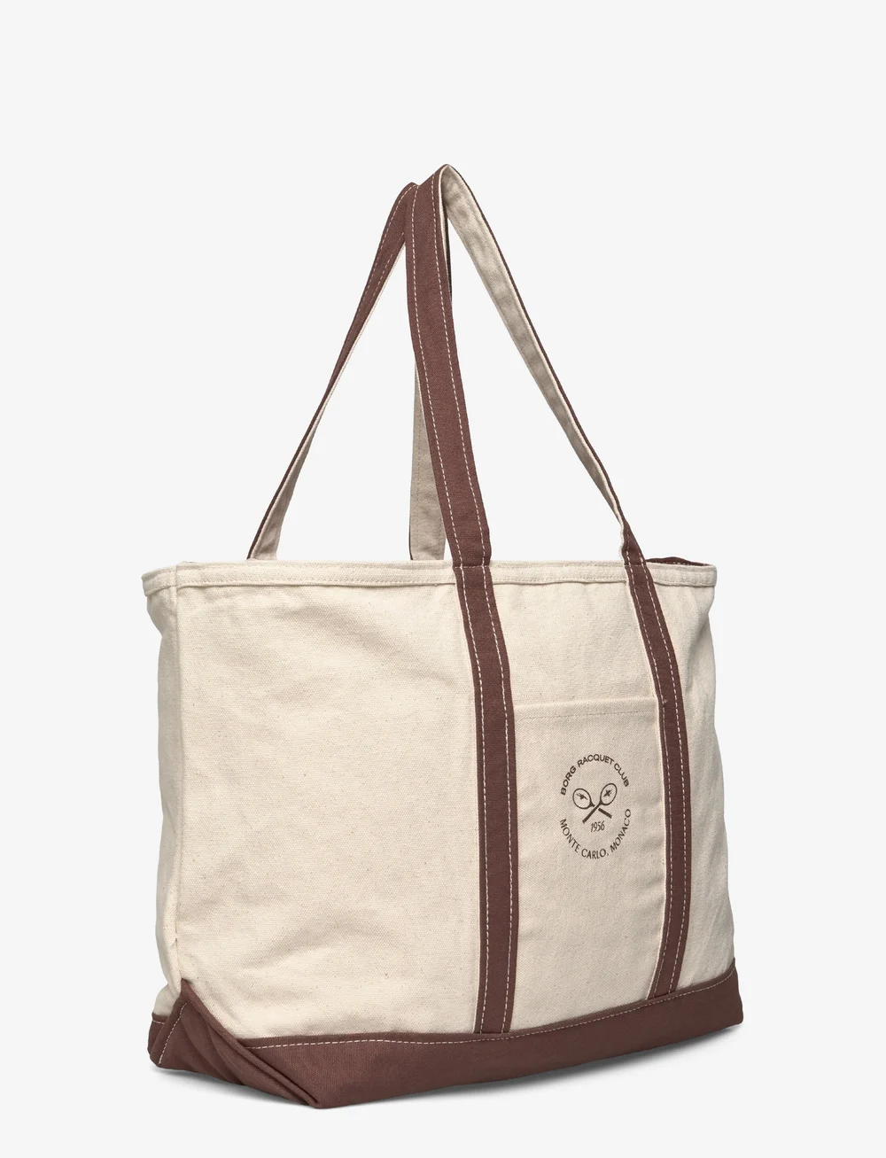 Björn Borg - ACE CANVAS TOTE - väskor för racketsporter - egret - 2