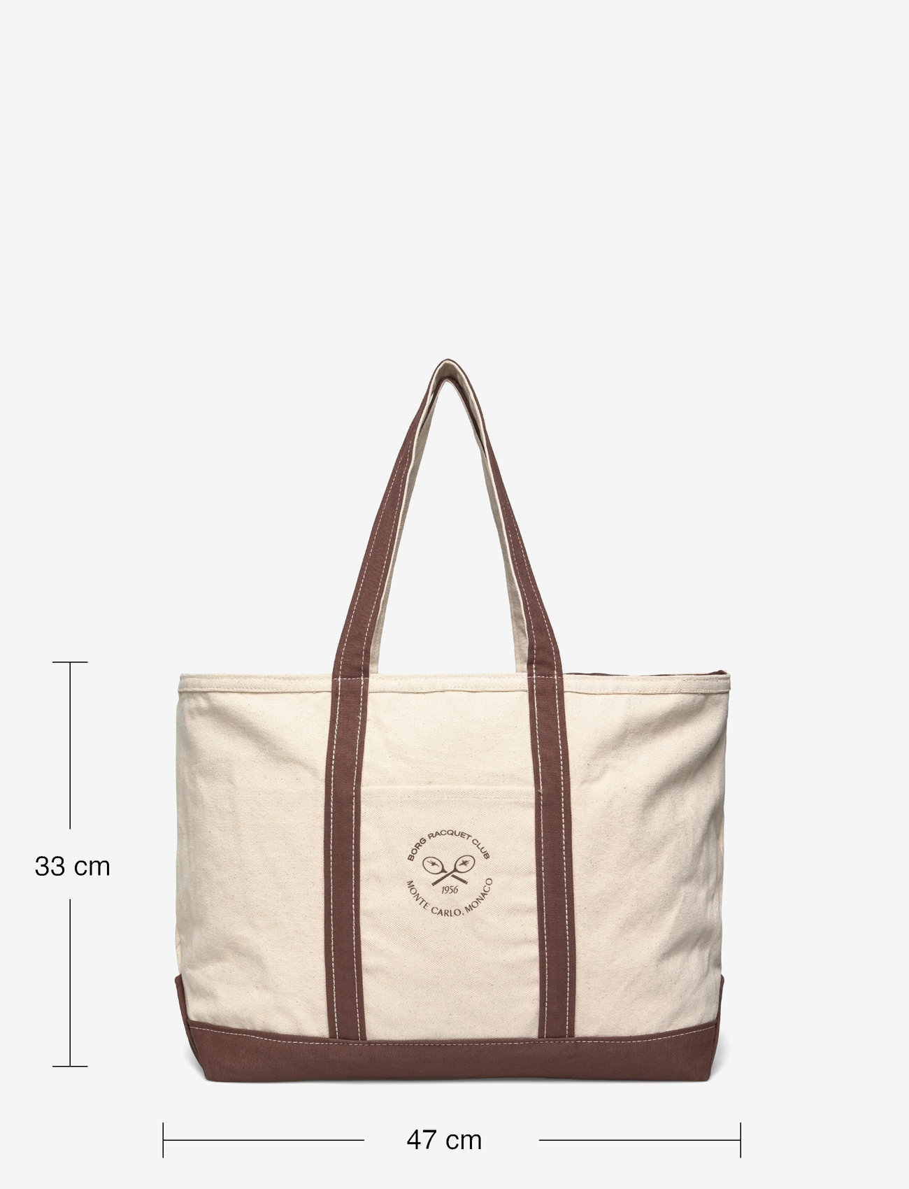 Björn Borg - ACE CANVAS TOTE - egret - 3