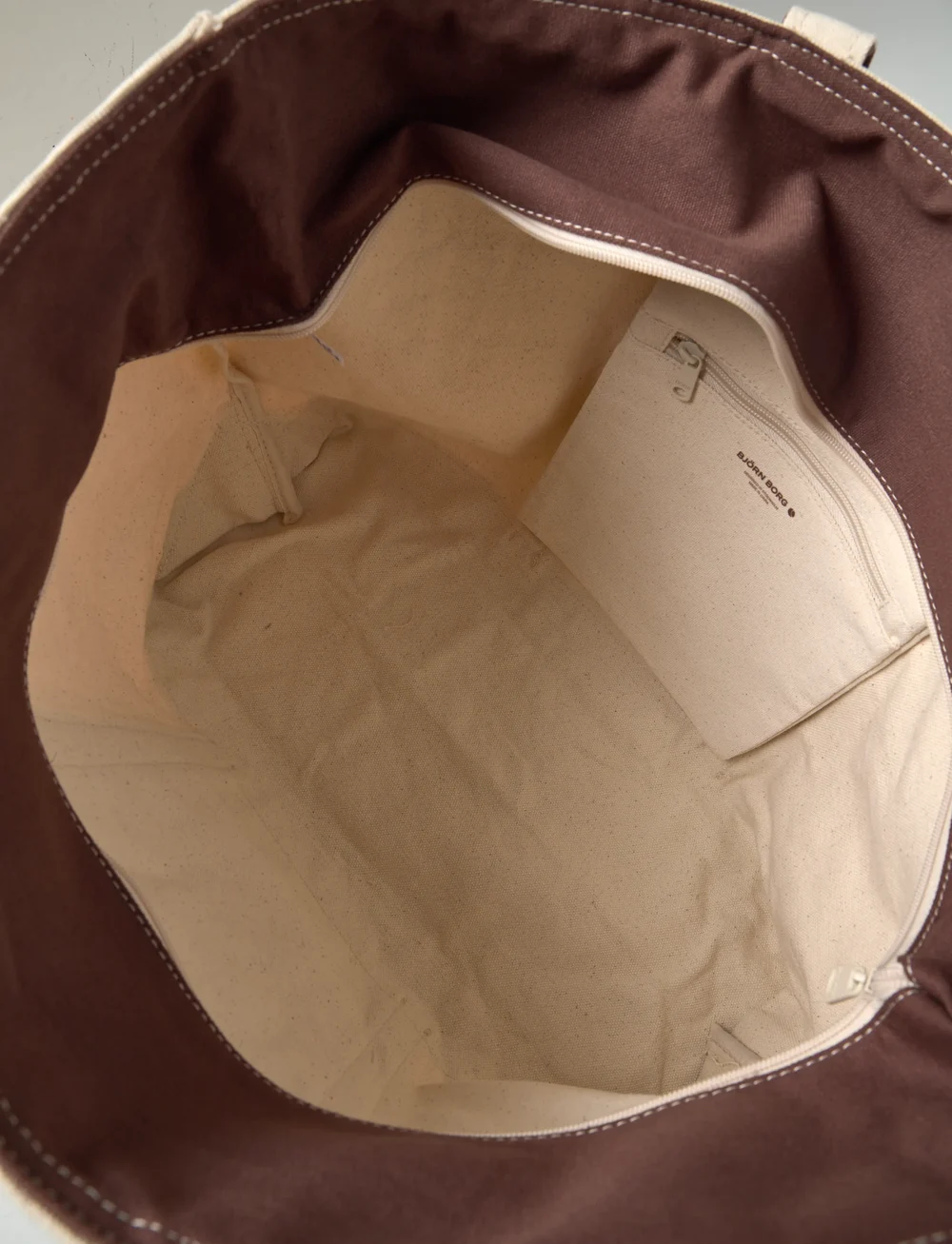 Björn Borg - ACE CANVAS TOTE - väskor för racketsporter - egret - 4