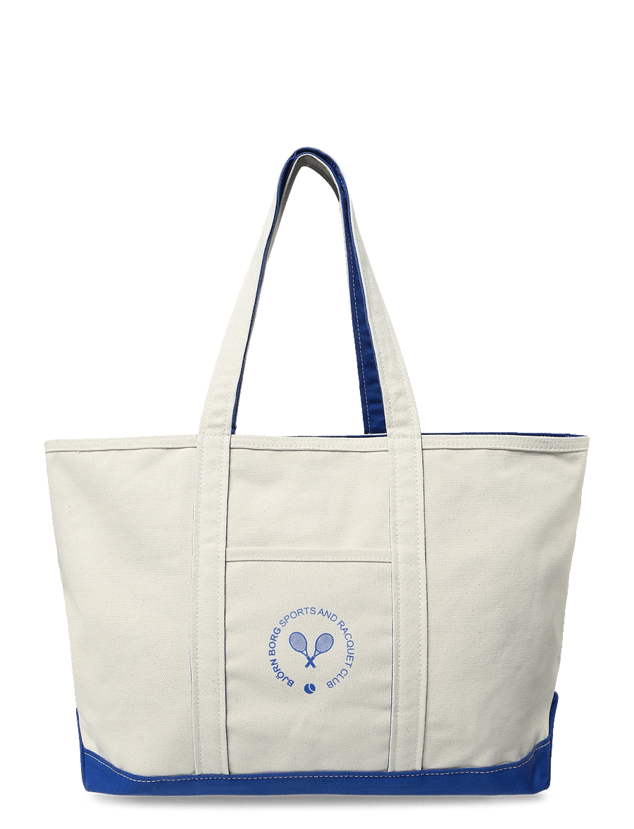 Björn Borg - ACE CANVAS TOTE - taschen für schlägersportarten - egret - 0