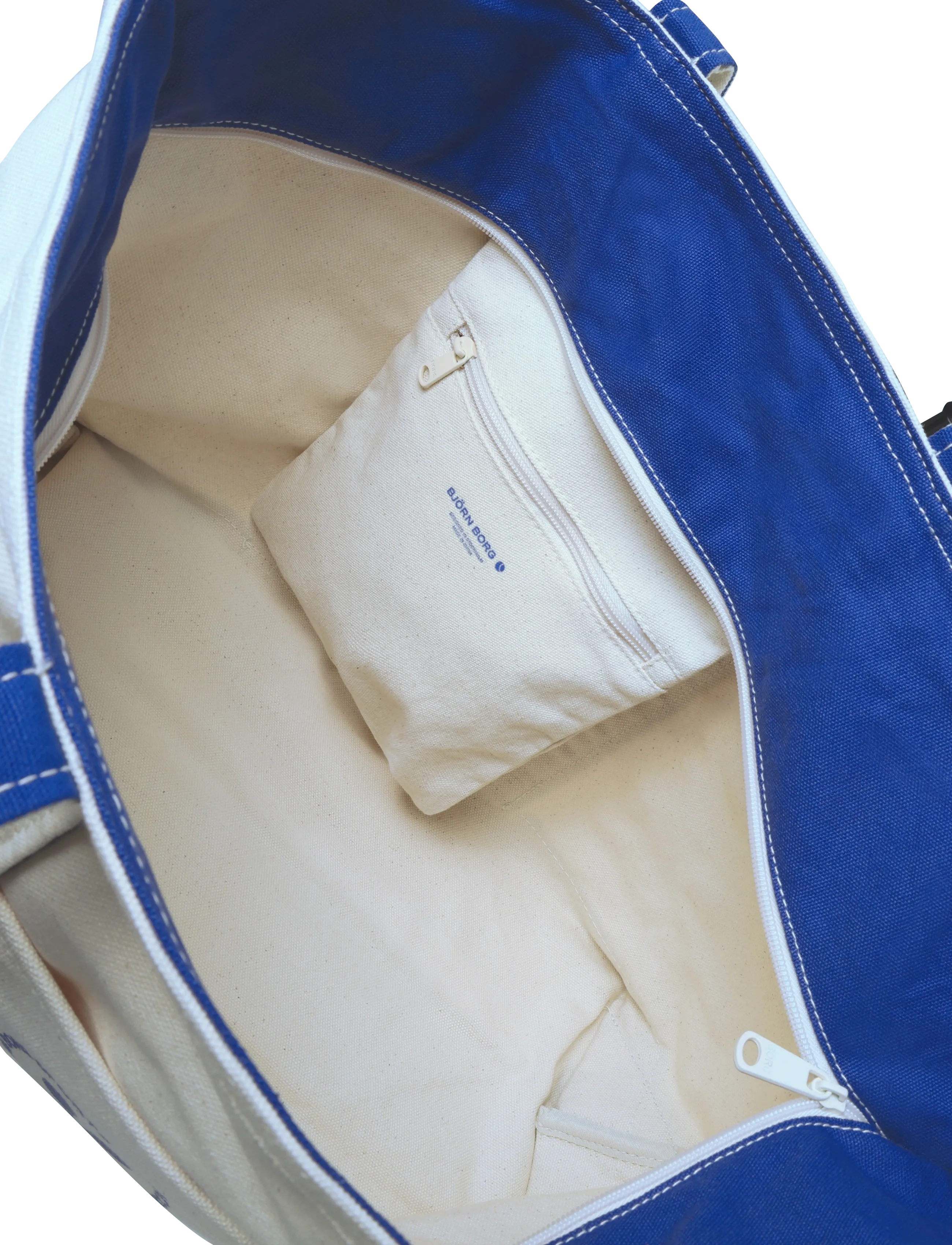 Björn Borg - ACE CANVAS TOTE - väskor för racketsporter - egret - 3
