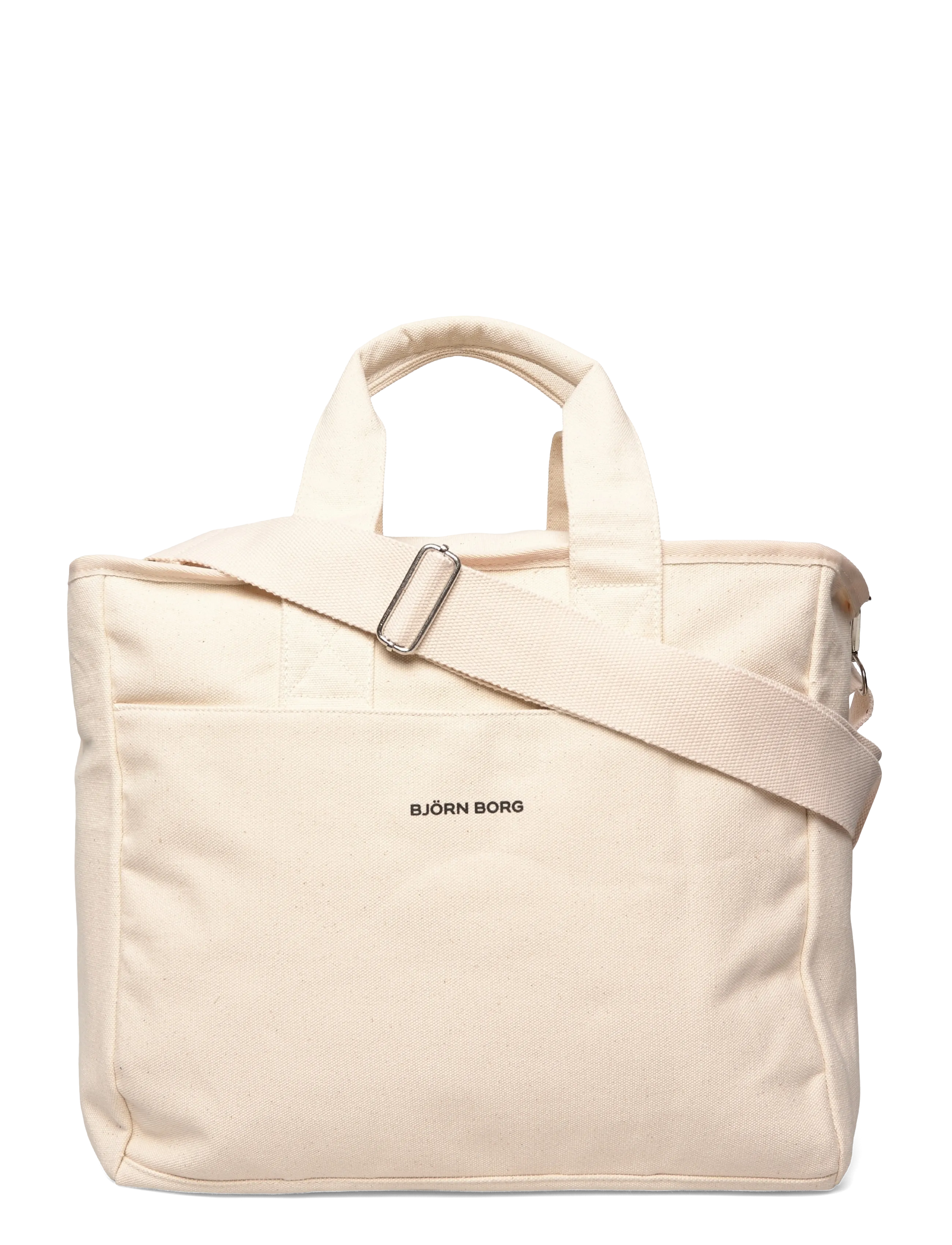 Björn Borg Studio Canvas Tote L, Kvinder, Canvas Tote Taske, Cream, Str: ONE SIZE