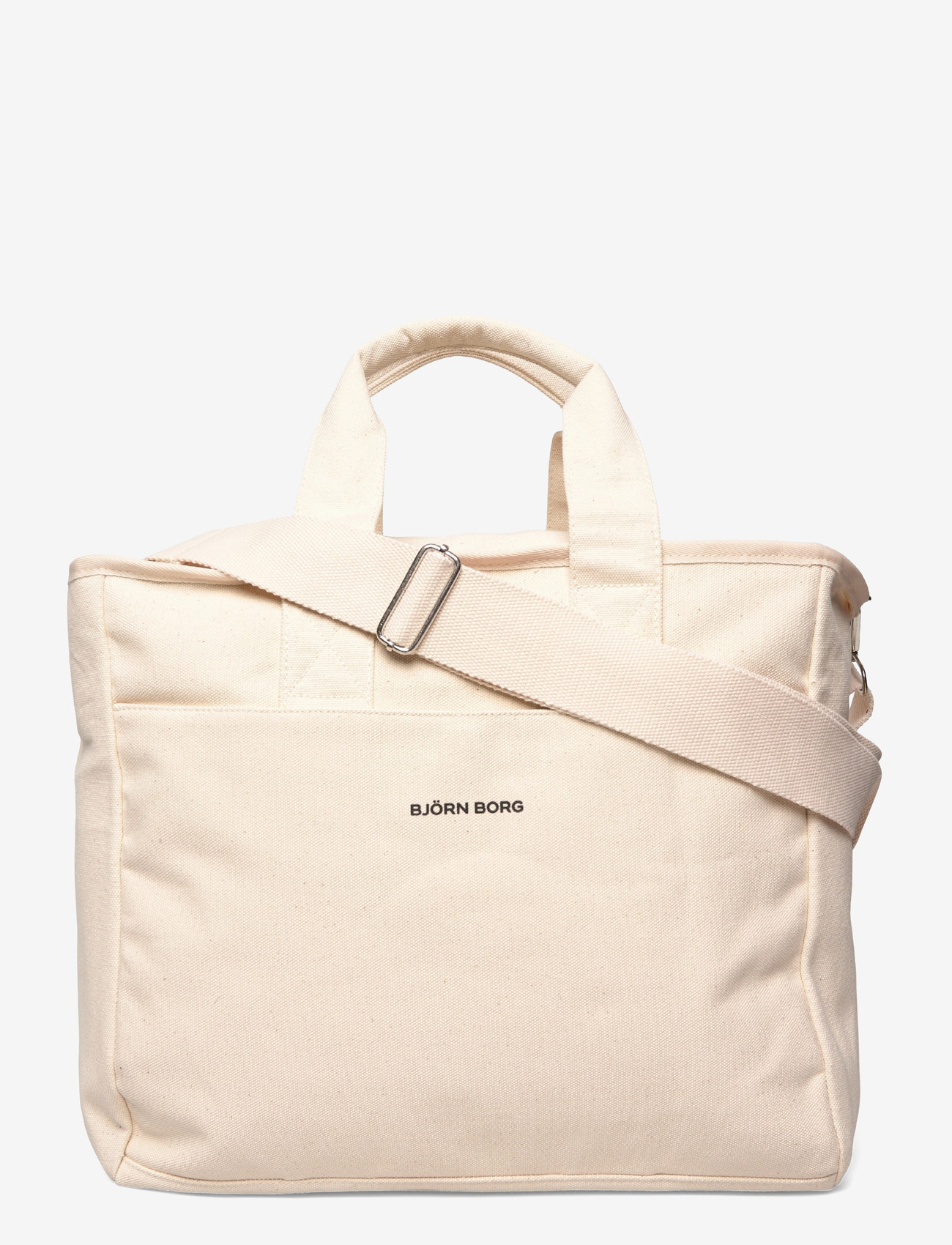 Björn Borg - STUDIO CANVAS TOTE L - tote bags - egret - 0