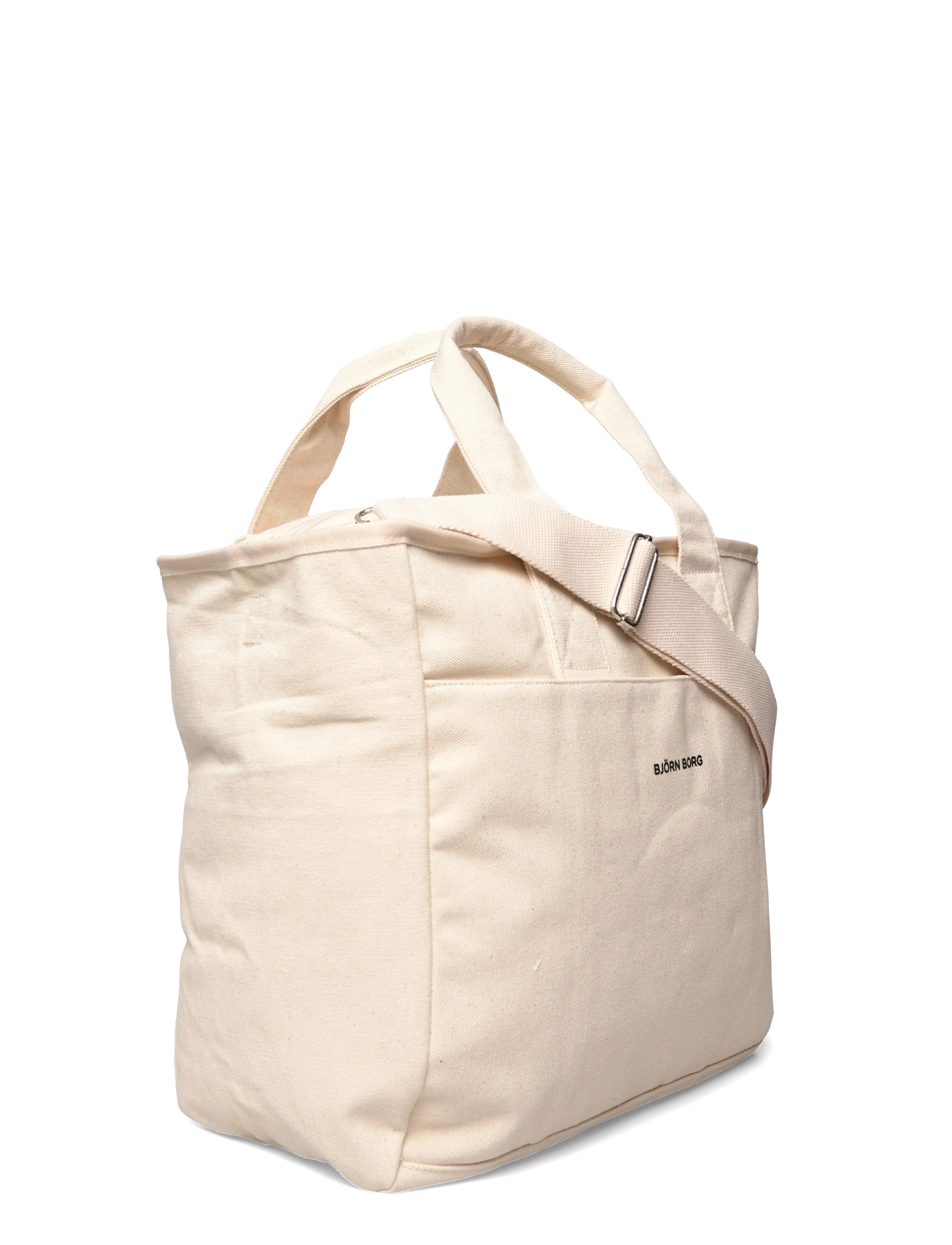 Björn Borg - STUDIO CANVAS TOTE L - pirkinių rankinės - egret - 2