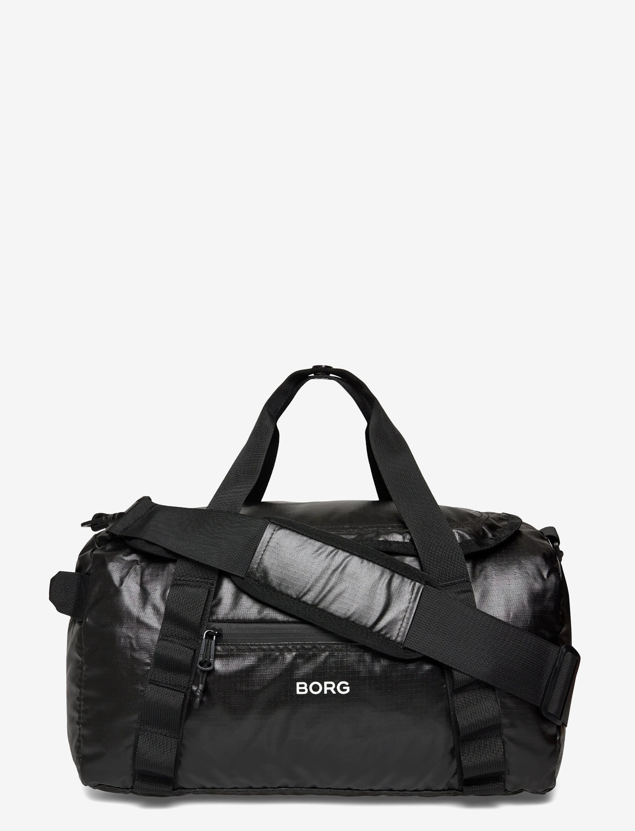 Björn Borg - BORG GLOSSY RIPSTOP SPORTS BAG - kvinder - black beauty - 0