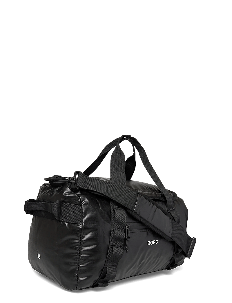 Björn Borg - BORG GLOSSY RIPSTOP SPORTS BAG - gymväskor - black beauty - 2