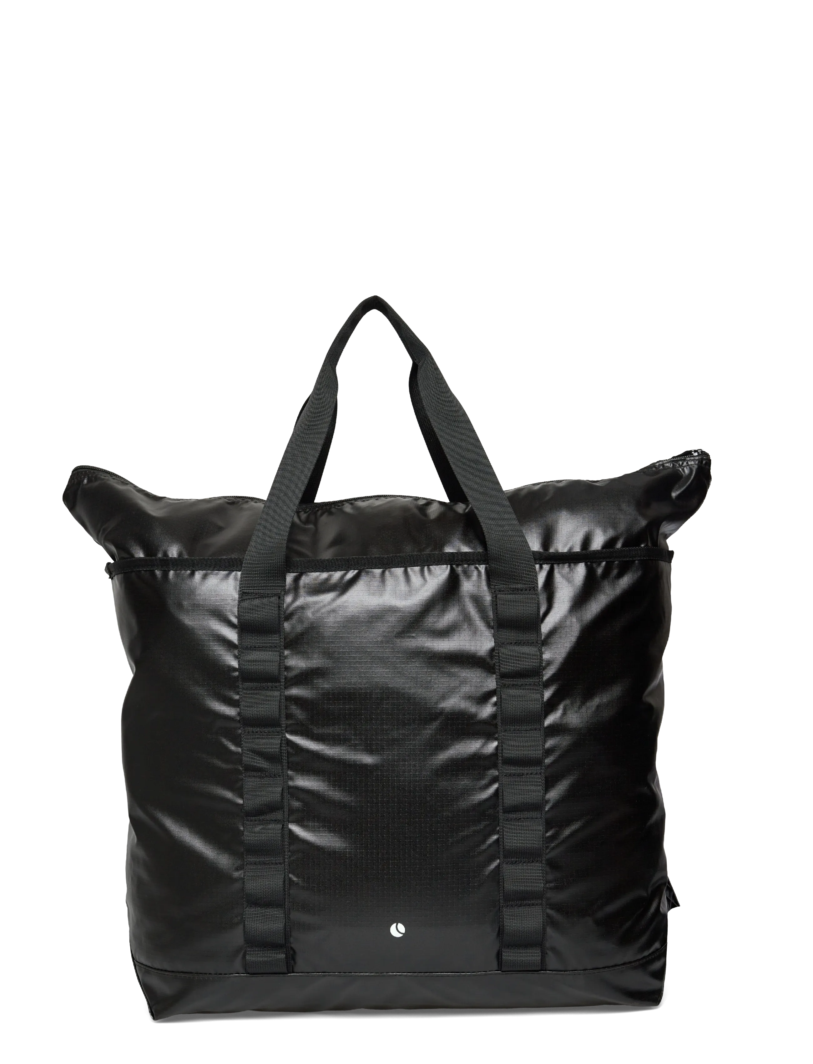 Björn Borg - BORG GLOSSY RIPSTOP TOTE - tragetaschen - black beauty - 1