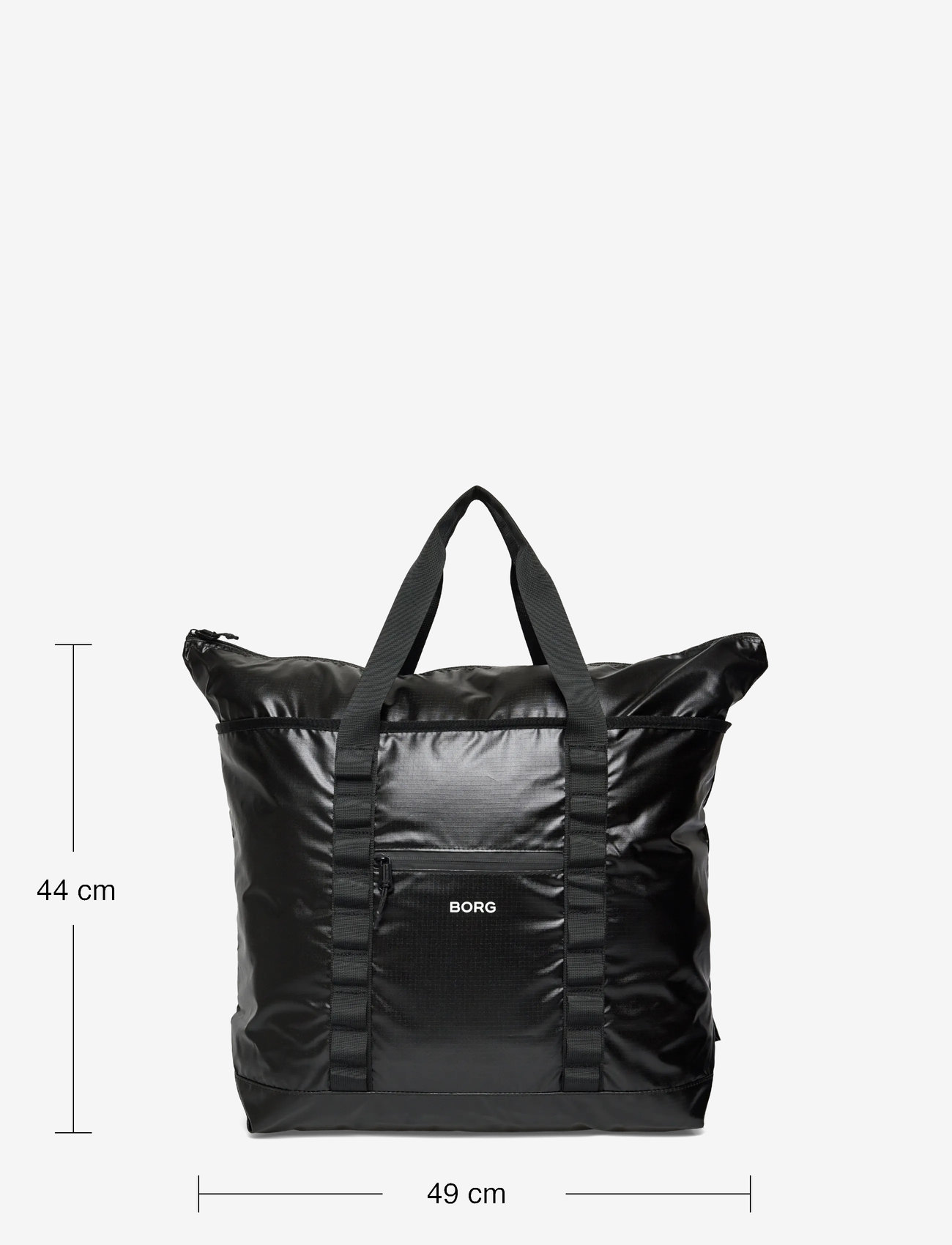 Björn Borg - BORG GLOSSY RIPSTOP TOTE - gifts below 15000kr - black beauty - 3