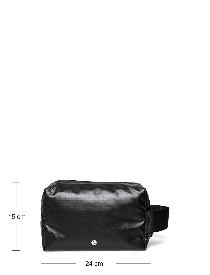 Björn Borg - BORG GLOSSY RIPSTOP WASH BAG - tasketilbehør - black beauty - 3