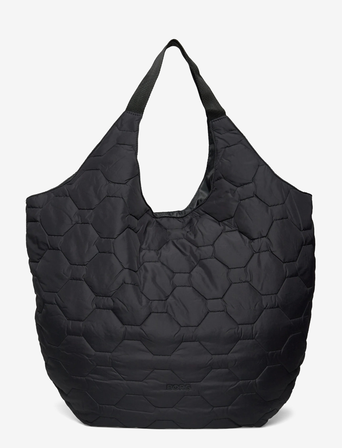 Björn Borg - BORG QUILTED TOTE - travel bags - black beauty - 0