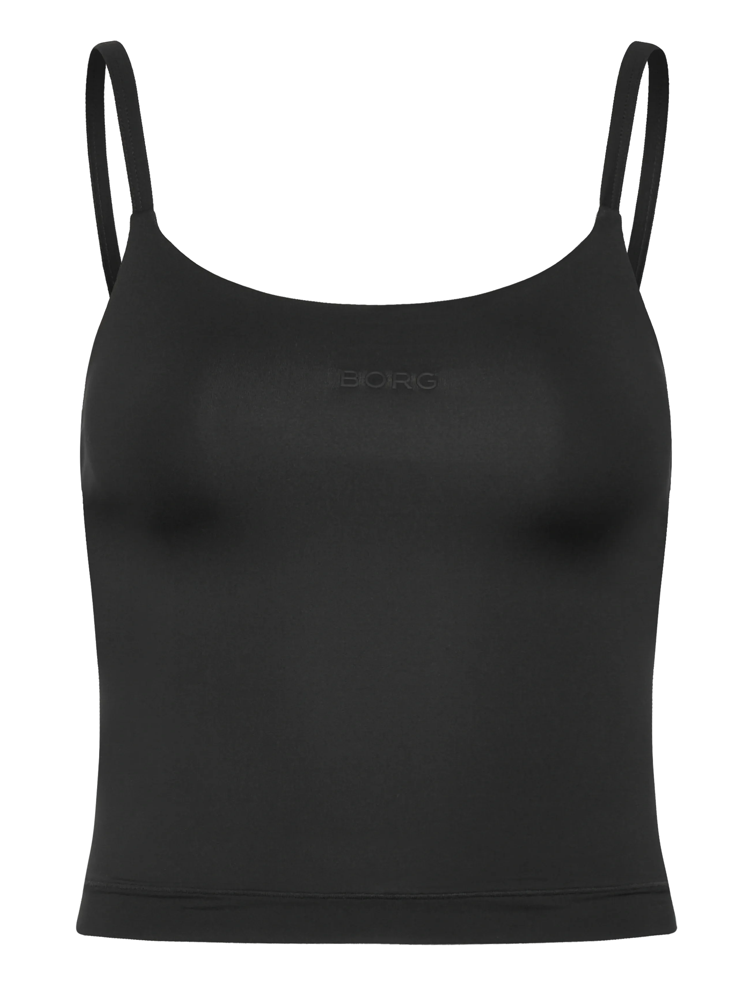 Björn Borg STUDIO SOFT CROPPED TANK TOP - Björn Borg - BLACK BEAUTY / black