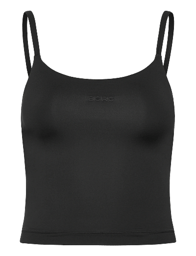 Björn Borg STUDIO SOFT CROPPED TANK TOP - Oberteile - BLACK BEAUTY / black