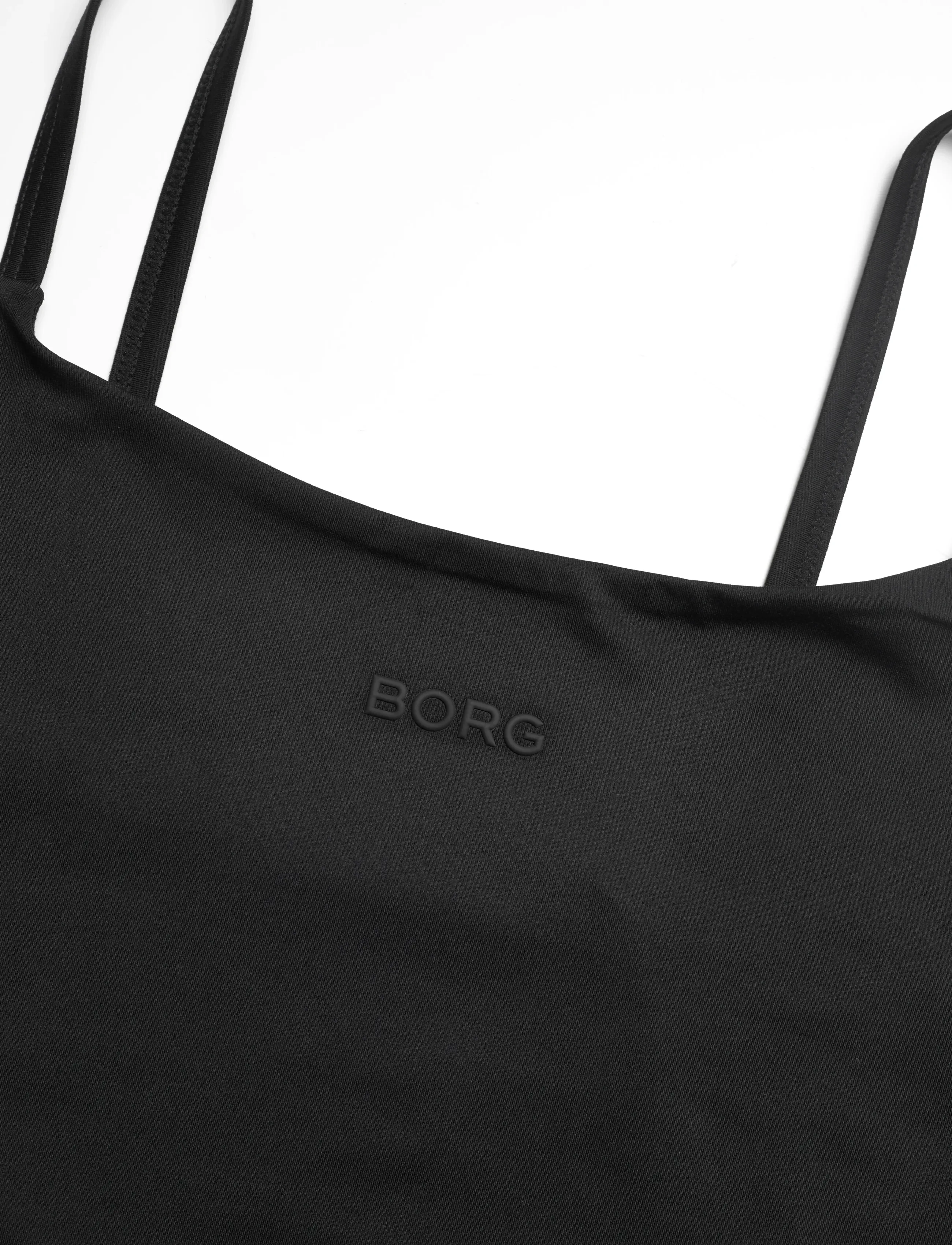 Björn Borg - STUDIO SOFT CROPPED TANK TOP - najniższe ceny - black beauty - 2