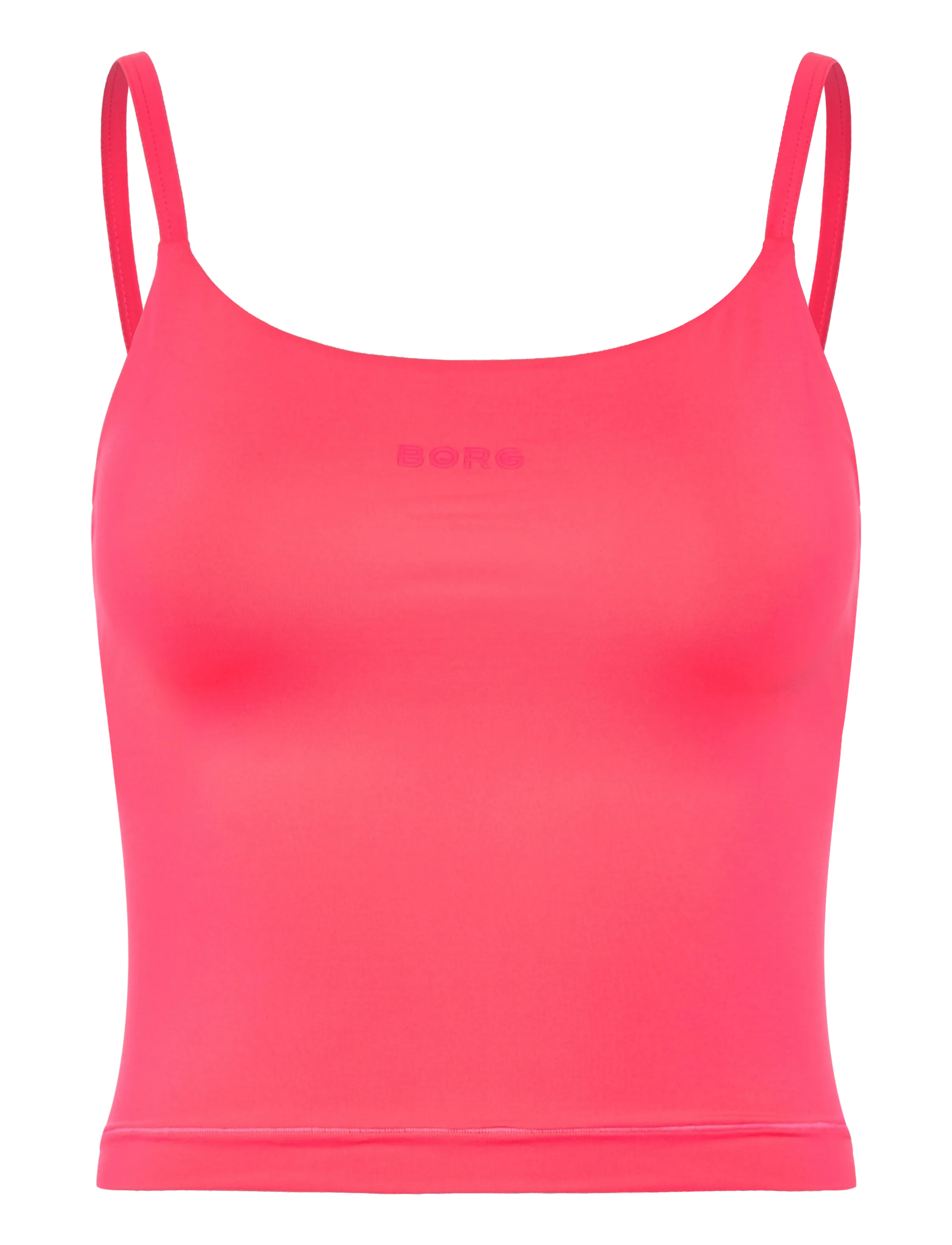 Björn Borg STUDIO SOFT CROPPED TANK TOP - Tøj - DIVA PINK / pink/rose