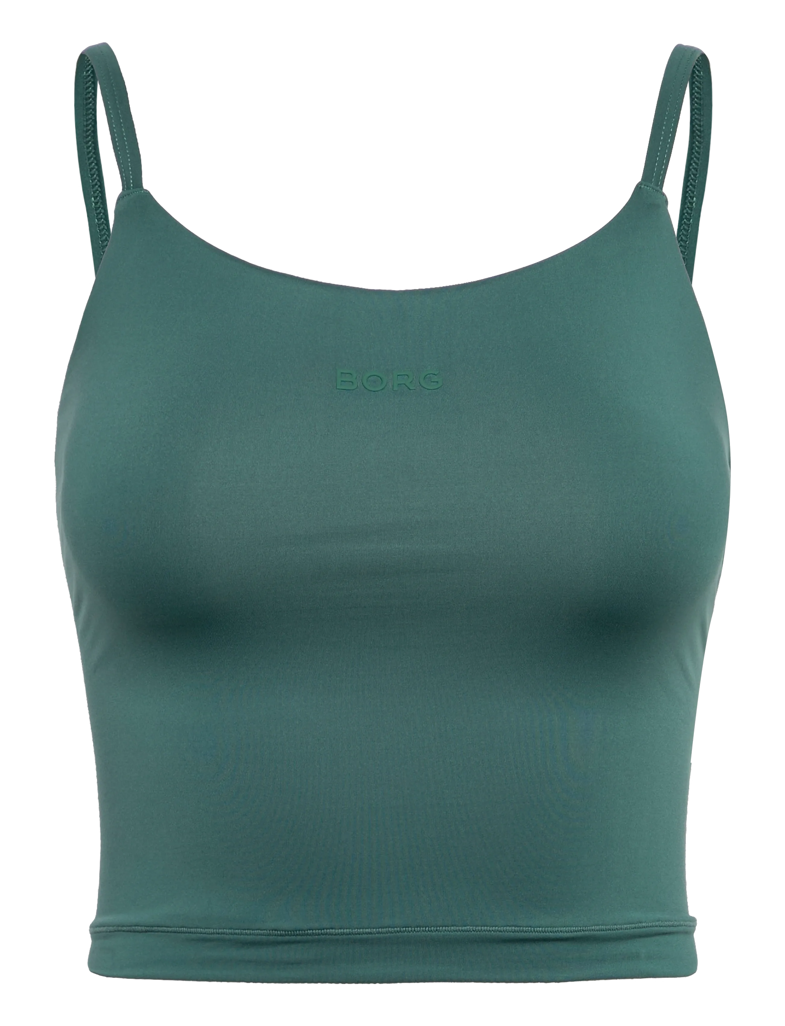 Björn Borg STUDIO SOFT CROPPED TANK TOP - Björn Borg - MALLARD GREEN / green