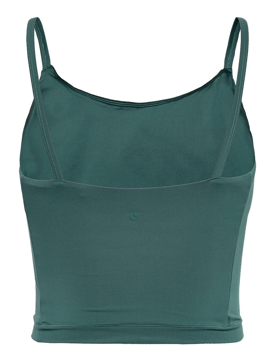 Björn Borg - STUDIO SOFT CROPPED TANK TOP - podkoszulki bez rękawów - mallard green - 1