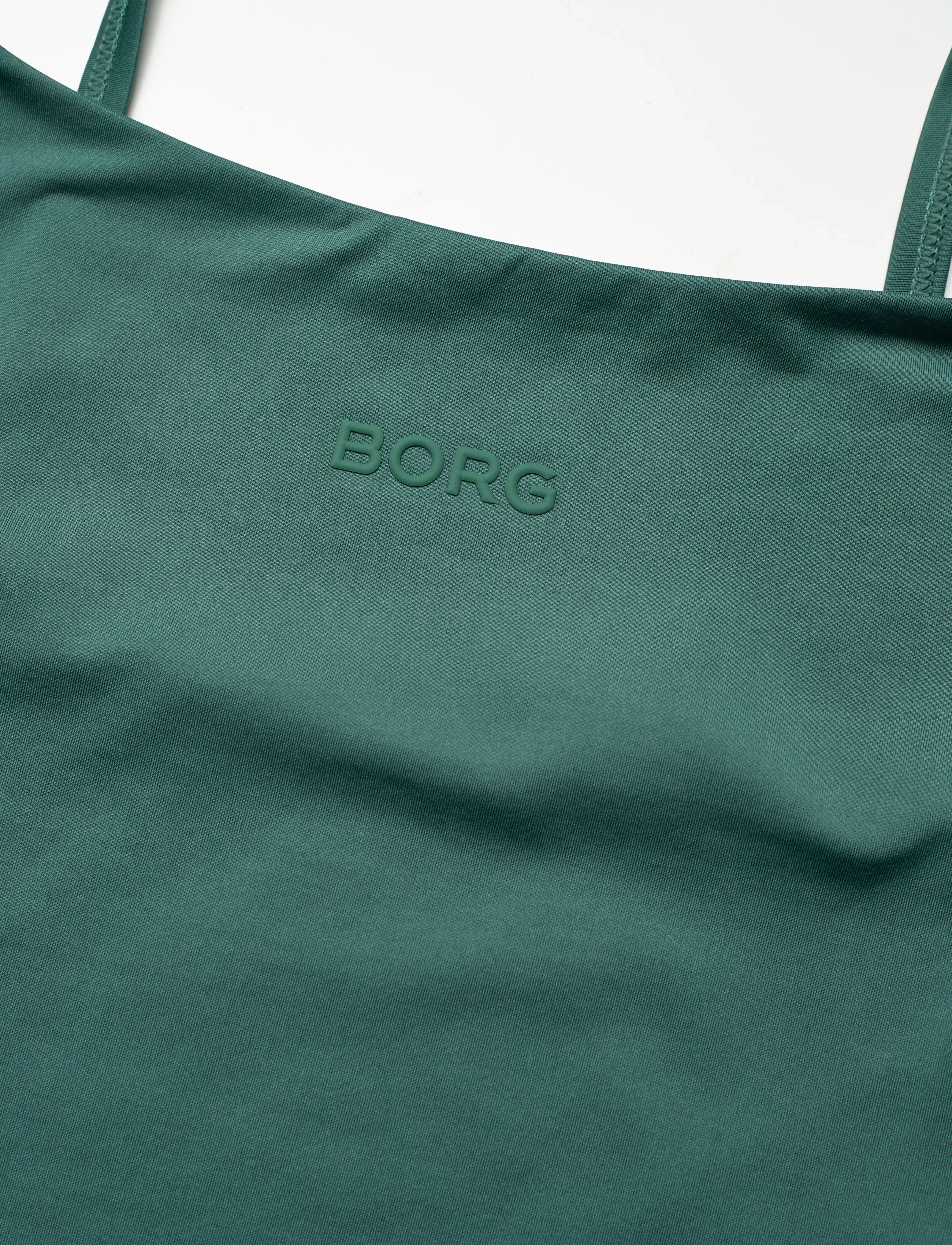 Björn Borg - STUDIO SOFT CROPPED TANK TOP - tank tops - mallard green - 2