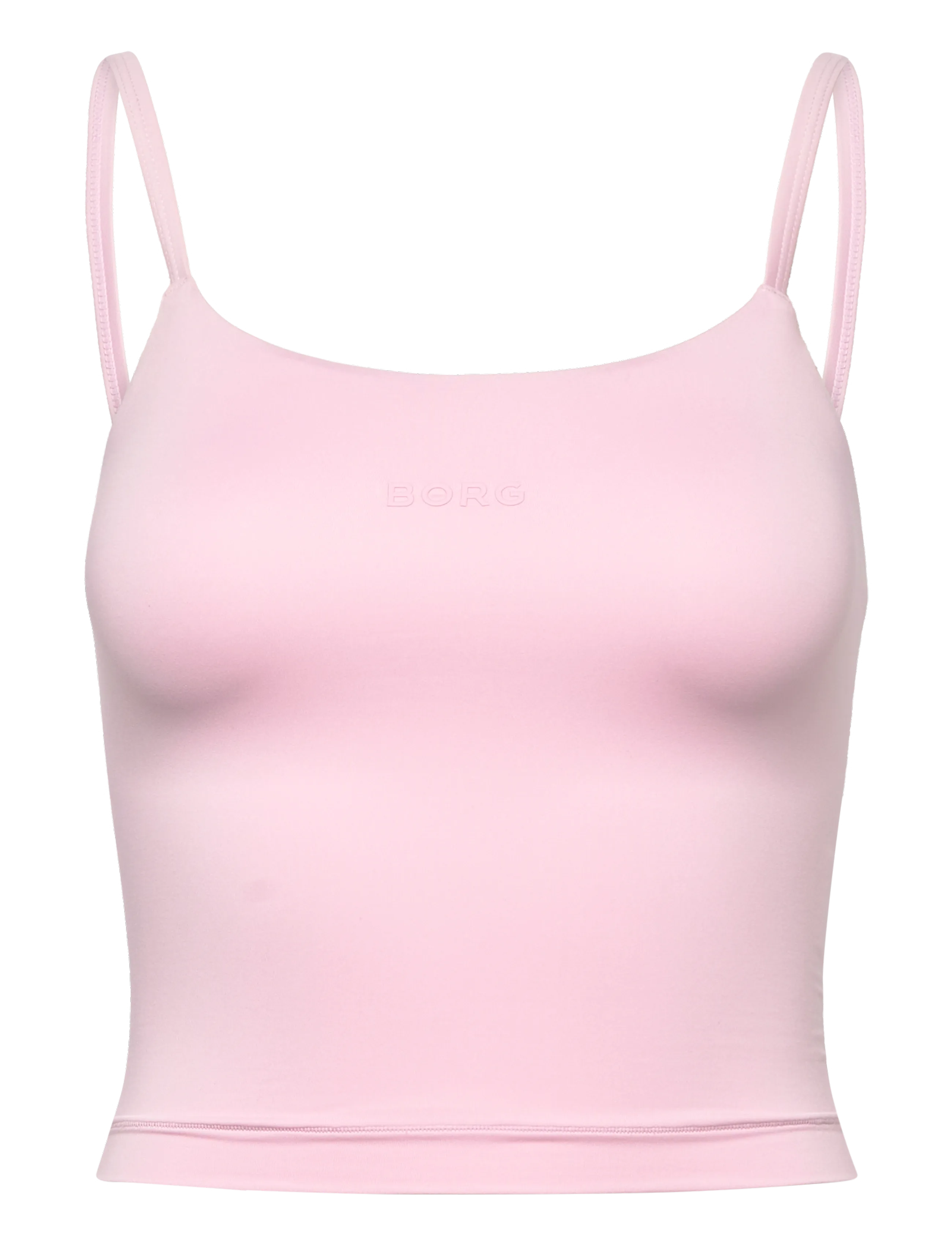 BJÖRN BORG Studio Soft Cropped Tank Oberteil Pink - XL - Damen