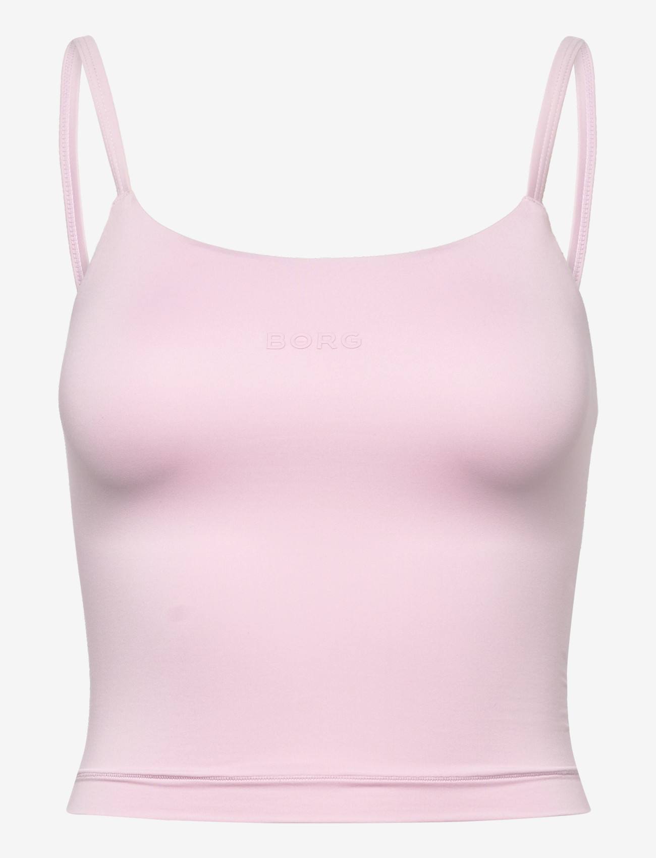 Björn Borg - STUDIO SOFT CROPPED TANK TOP - Õlapaeltega pluusid - pink lady - 0