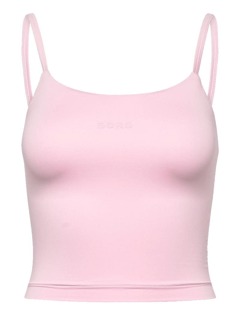 Björn Borg - STUDIO SOFT CROPPED TANK TOP - crop-tops - pink lady - 0