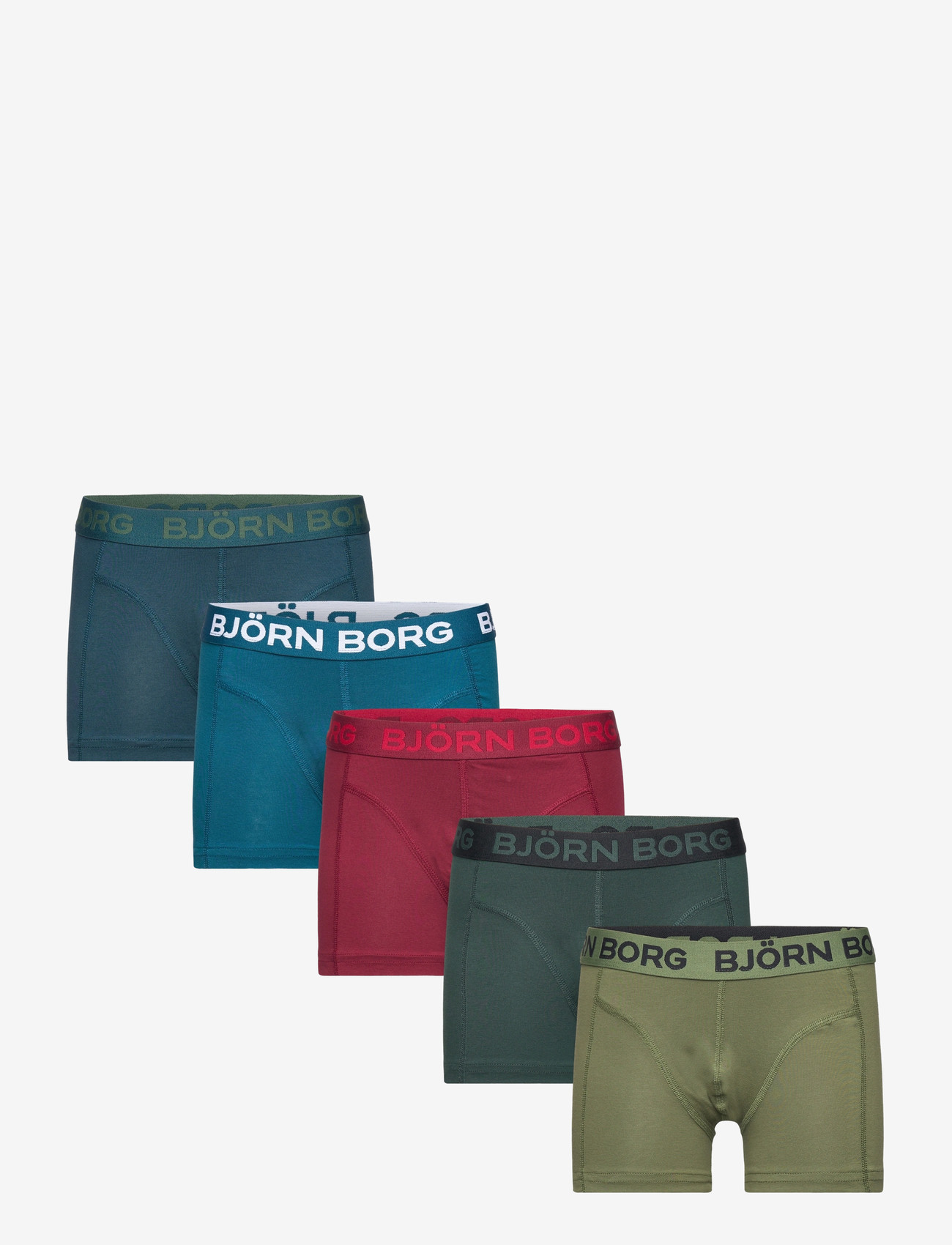 Björn Borg - COTTON STRETCH BOXER 5p - unterhosen - multipack 1 - 0