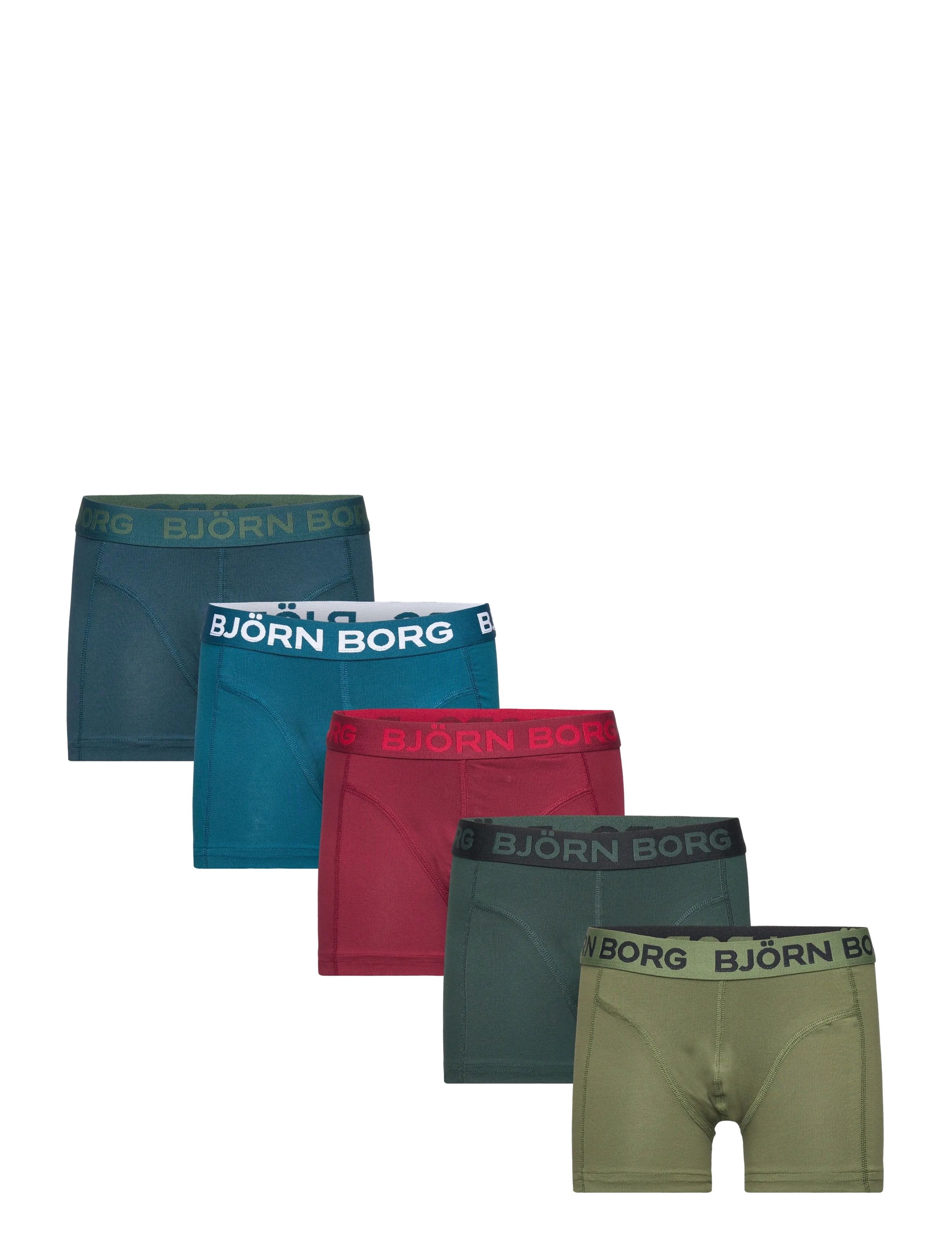 Björn Borg COTTON STRETCH BOXER 5p - Kalsonger - MULTIPACK 1 / multi