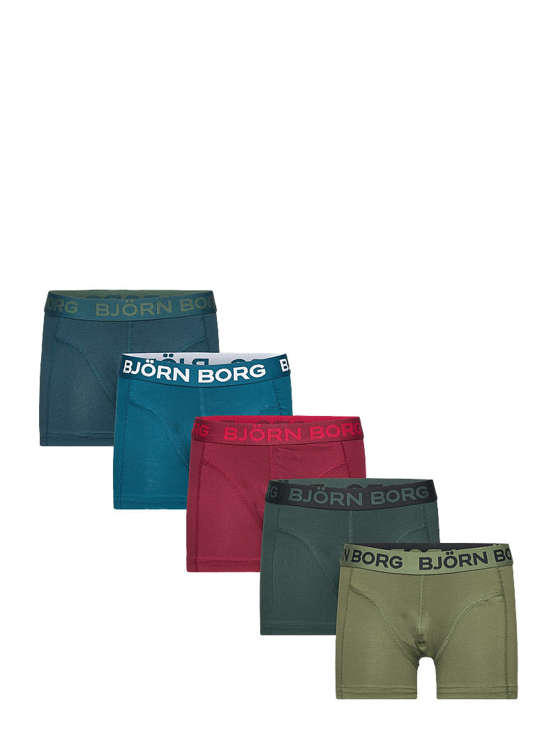 Björn Borg - COTTON STRETCH BOXER 5p - pesu - multipack 1 - 0