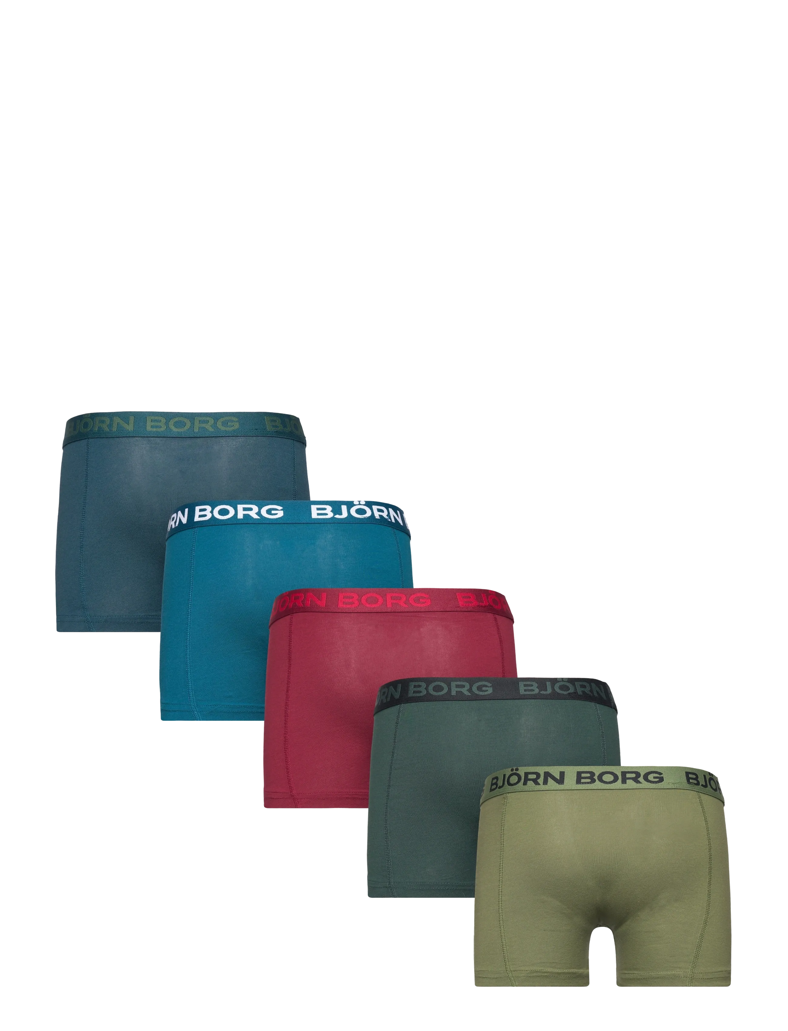 Björn Borg - COTTON STRETCH BOXER 5p - underdele - multipack 1 - 1