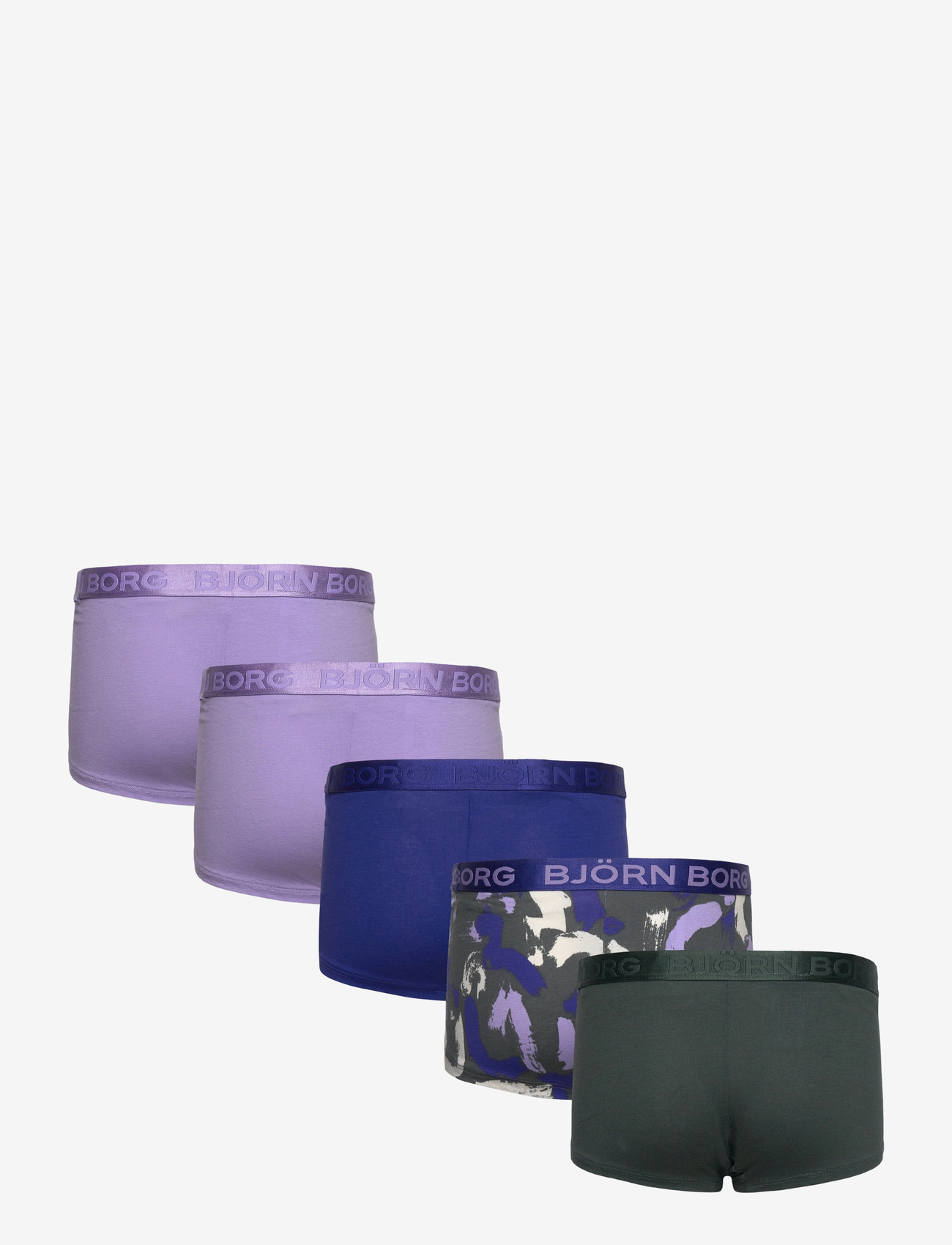 Björn Borg - COTTON STRETCH BOXER SHORTS 5p - trusser - multipack 1 - 1