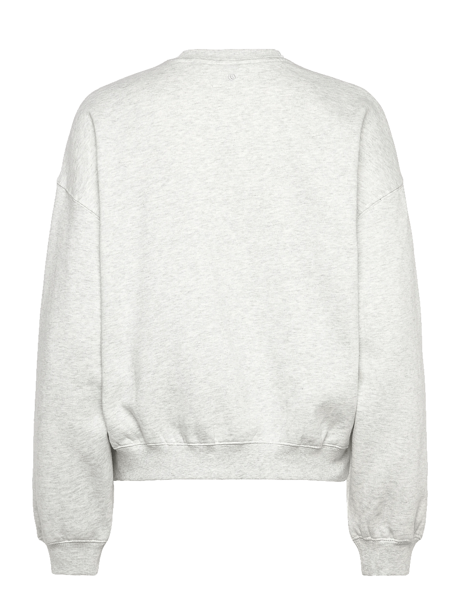 Björn Borg - STUDIO OVERSIZED SWEATSHIRT - Överdelar - ultra light grey melange - 2