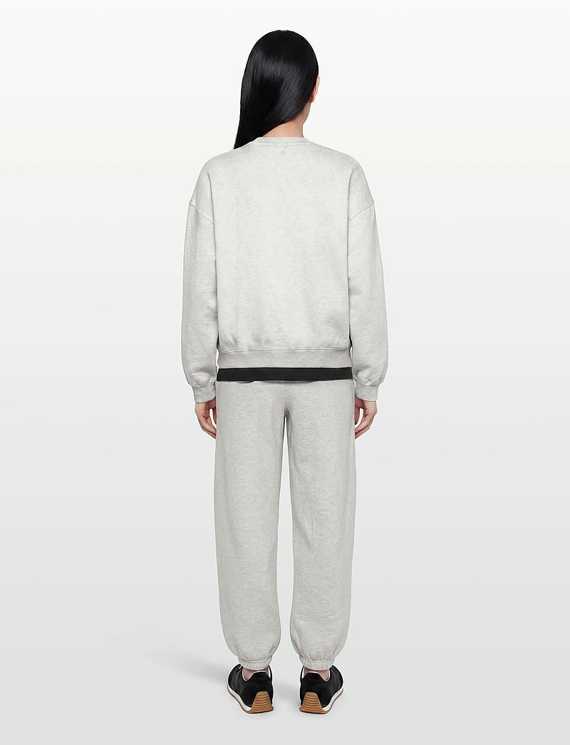 Björn Borg - STUDIO OVERSIZED SWEATSHIRT - oberteile - ultra light grey melange - 4
