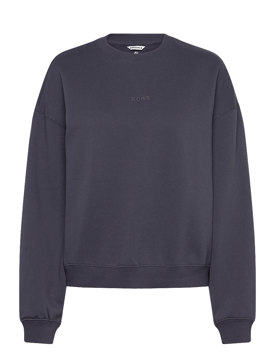 Björn Borg - STUDIO OVERSIZED SWEATSHIRT - Överdelar - odyssey gray - 1