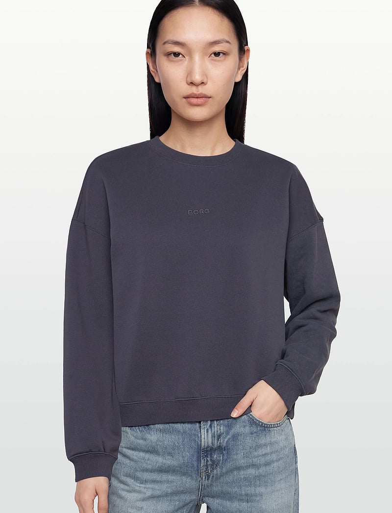 Björn Borg - STUDIO OVERSIZED SWEATSHIRT - oberteile - odyssey gray - 3