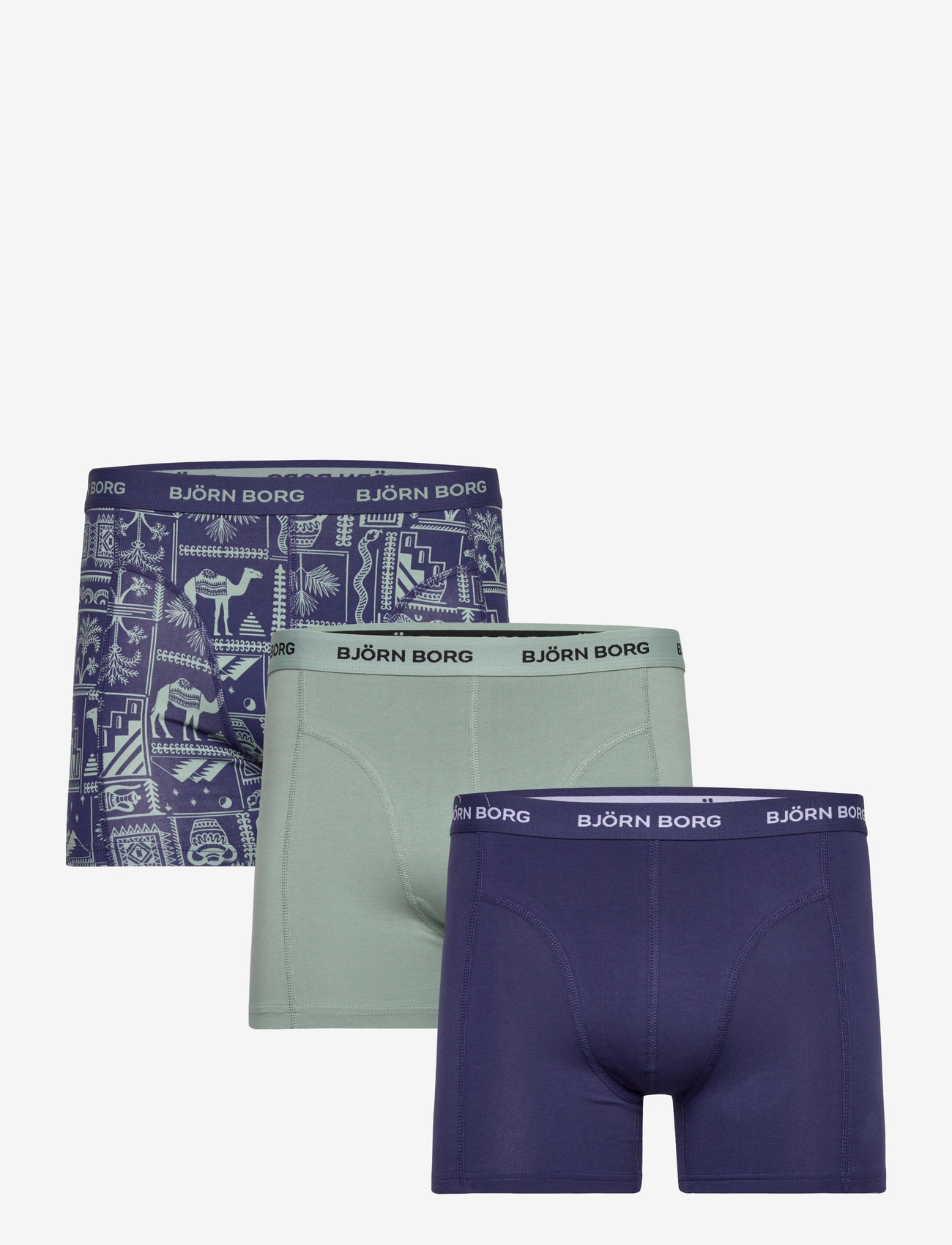 Björn Borg - COTTON STRETCH BOXER 3p - unterhosen im multipack - multipack 2 - 0