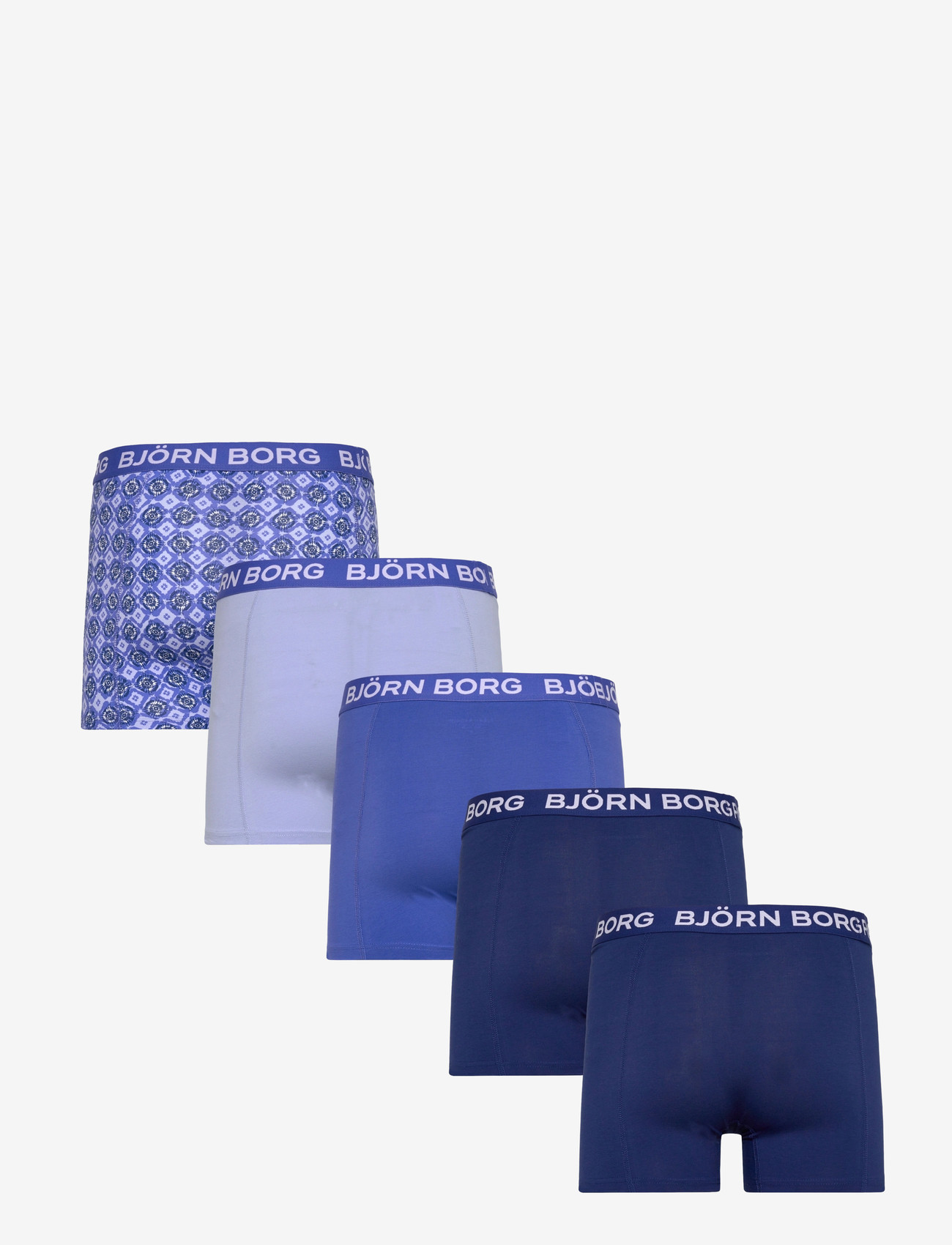Björn Borg - COTTON STRETCH BOXER 5p - majtki w wielopaku - multipack 2 - 1